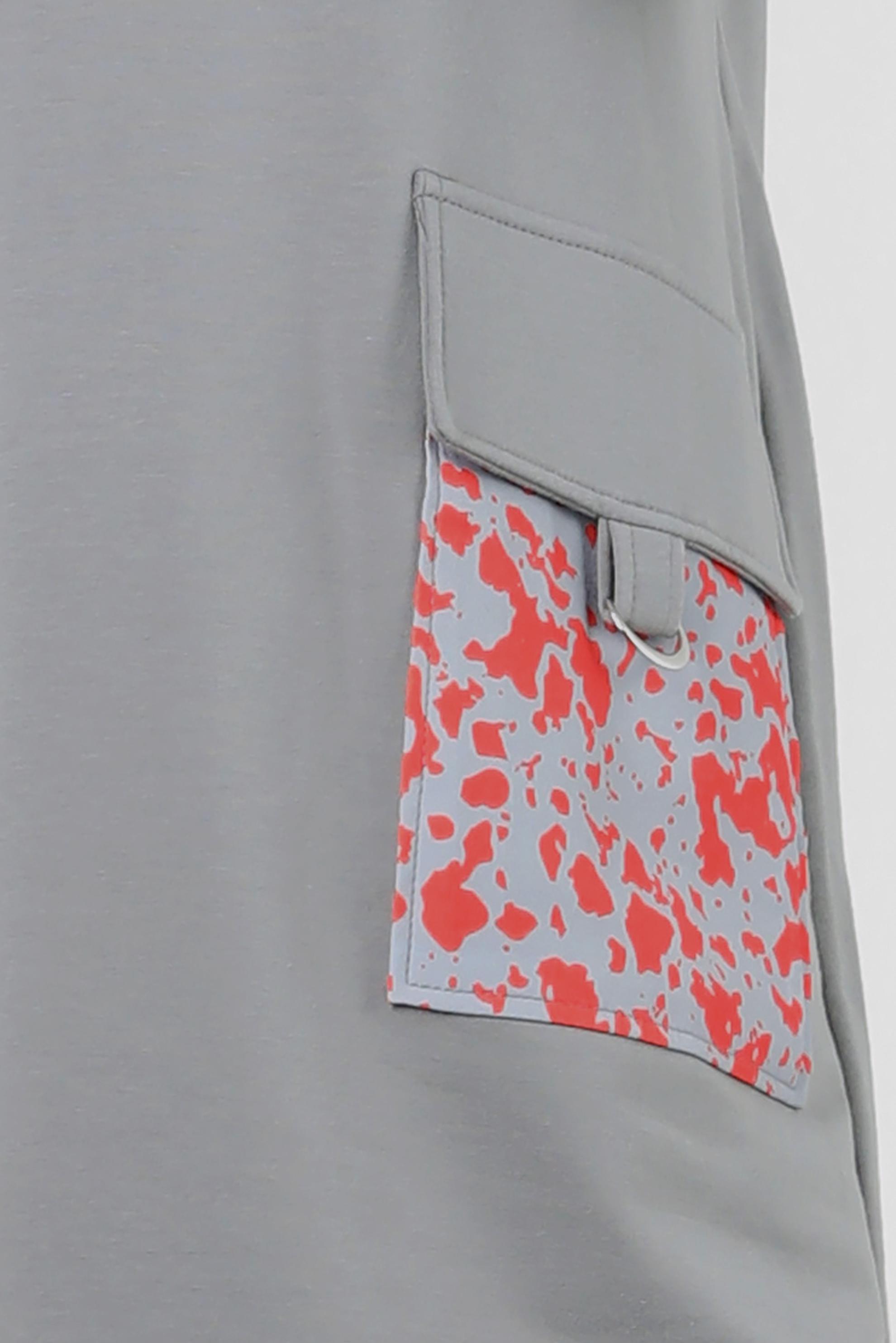 Tesettür giyim GRİ KAPÜŞONLU PANTOLONLU EŞOFMAN TAKIMI 43728