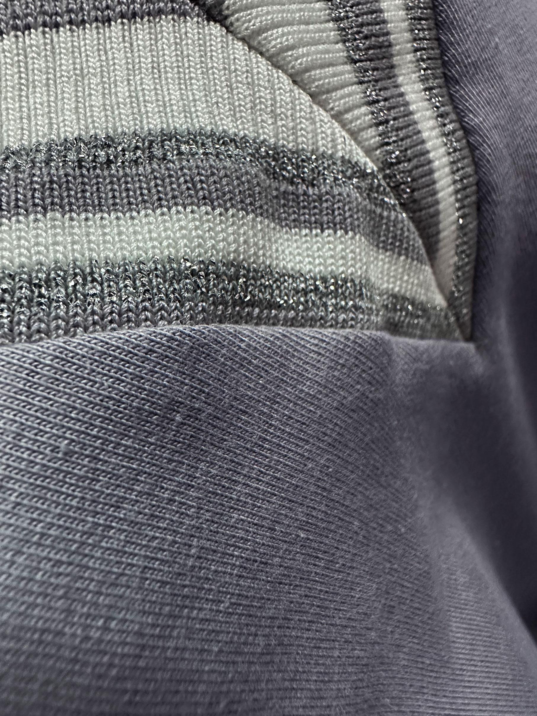 Tesettür giyim GRİ ŞERİT DETAYLI SÜVETERLİ EŞOFMAN TAKIM 43805