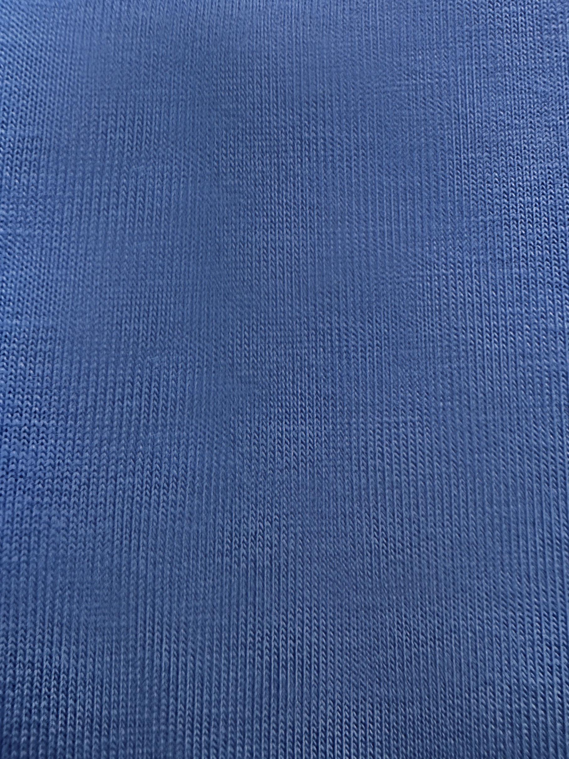 Tesettür giyim MAVİ POLO YAKA DÜĞMELİ EŞOFMAN TUNİK 43844