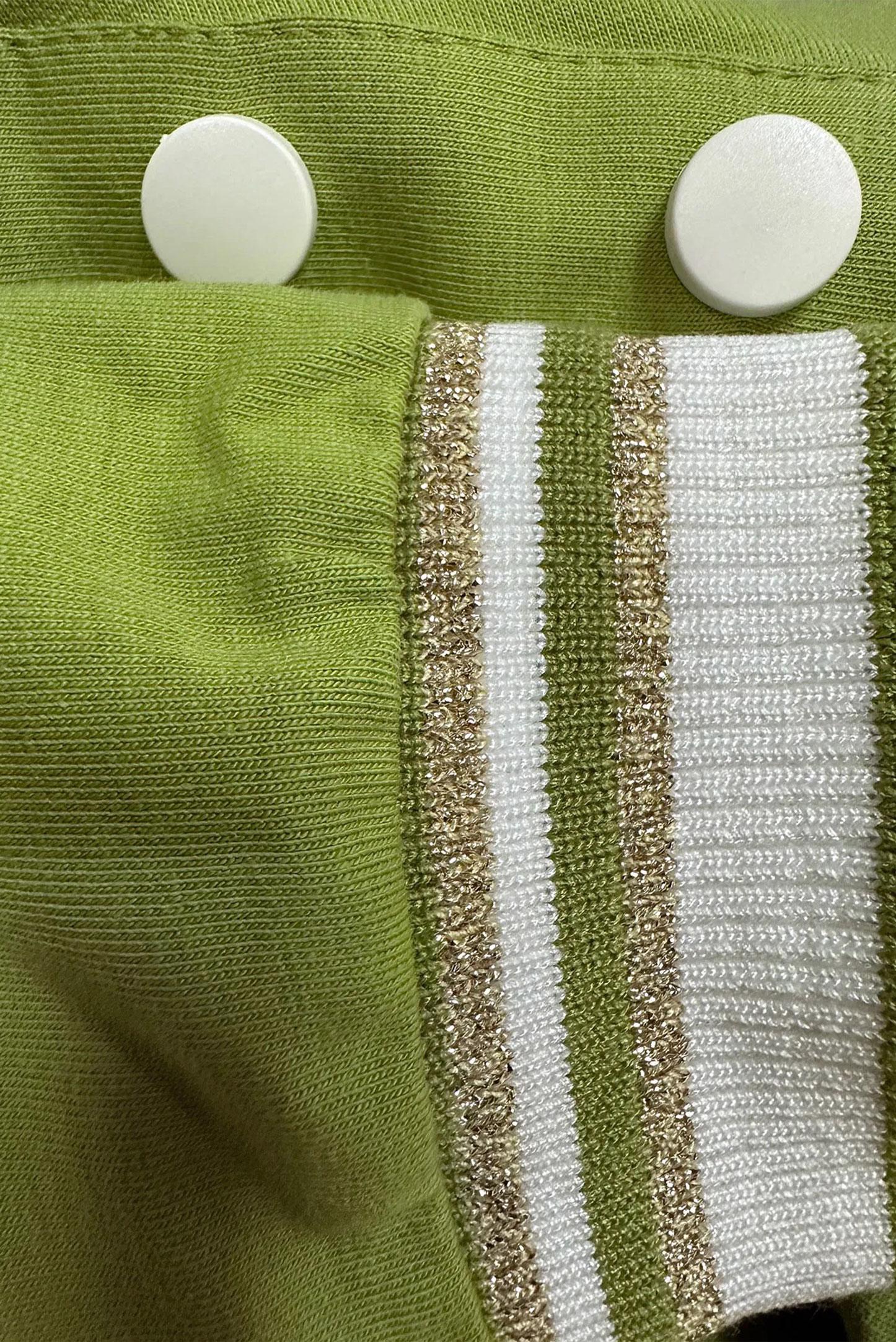 Tesettür giyim YEŞİL YAKASI BÜZGÜLÜ EŞOFMAN TUNİK 43845