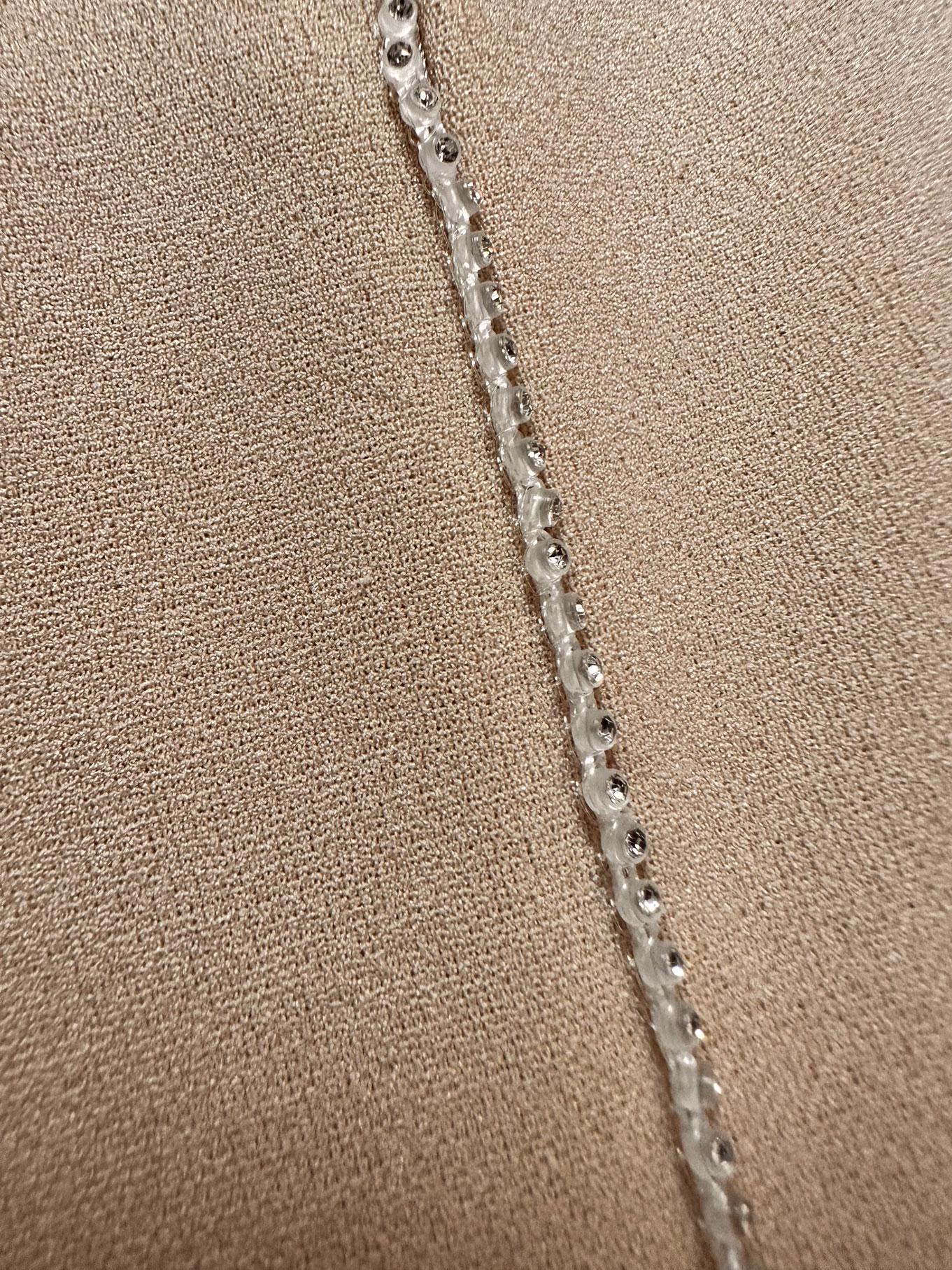 Vêtements hijab ÉCRUE ENSEMBLE JUPE SURVÊTEMENT PLISSÉ À COL NOUÉ 43849