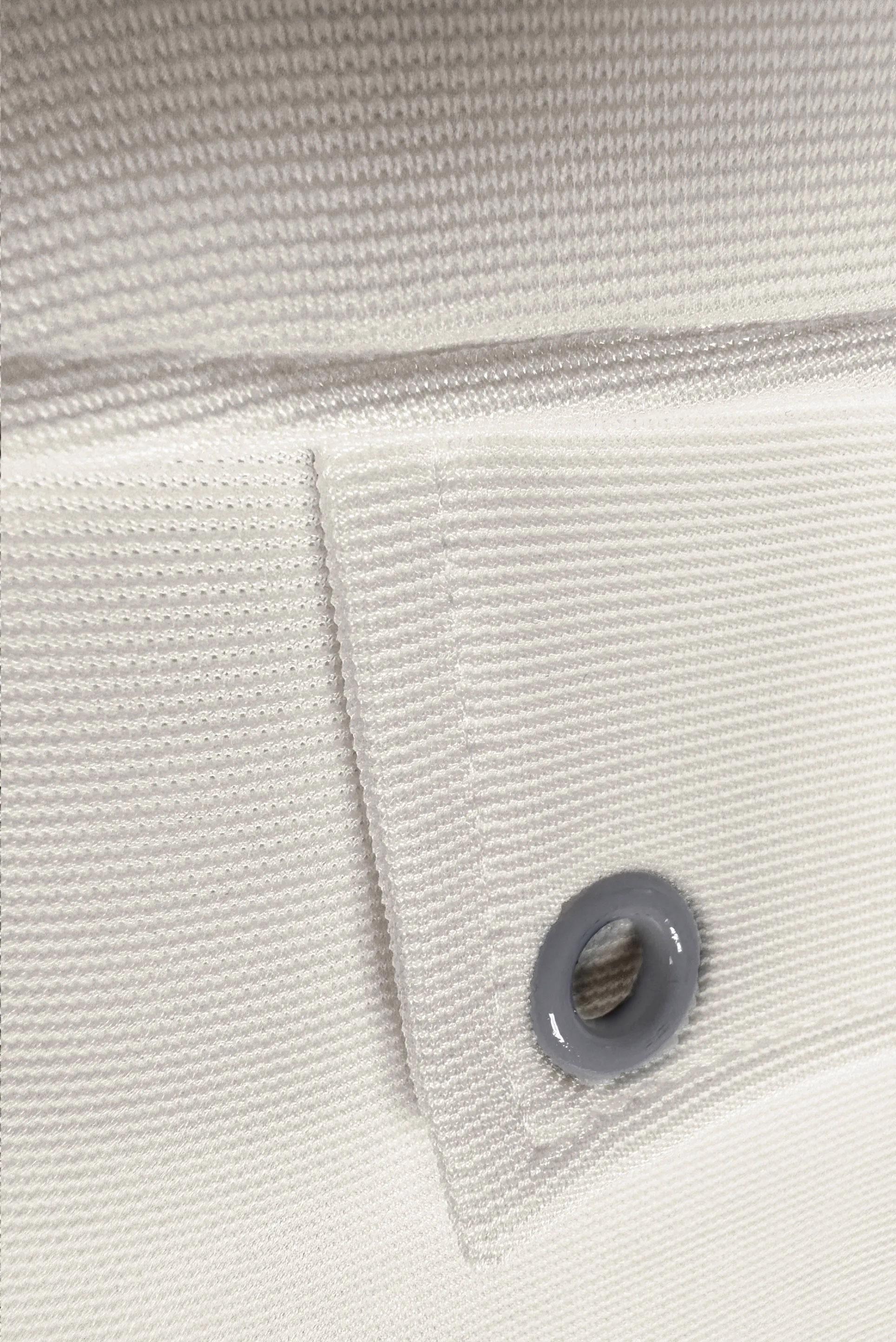 Tesettür giyim BEYAZ KUŞGÖZÜ DETAYLI BİSİKLET YAKA EŞOFMAN TUNİK 43853