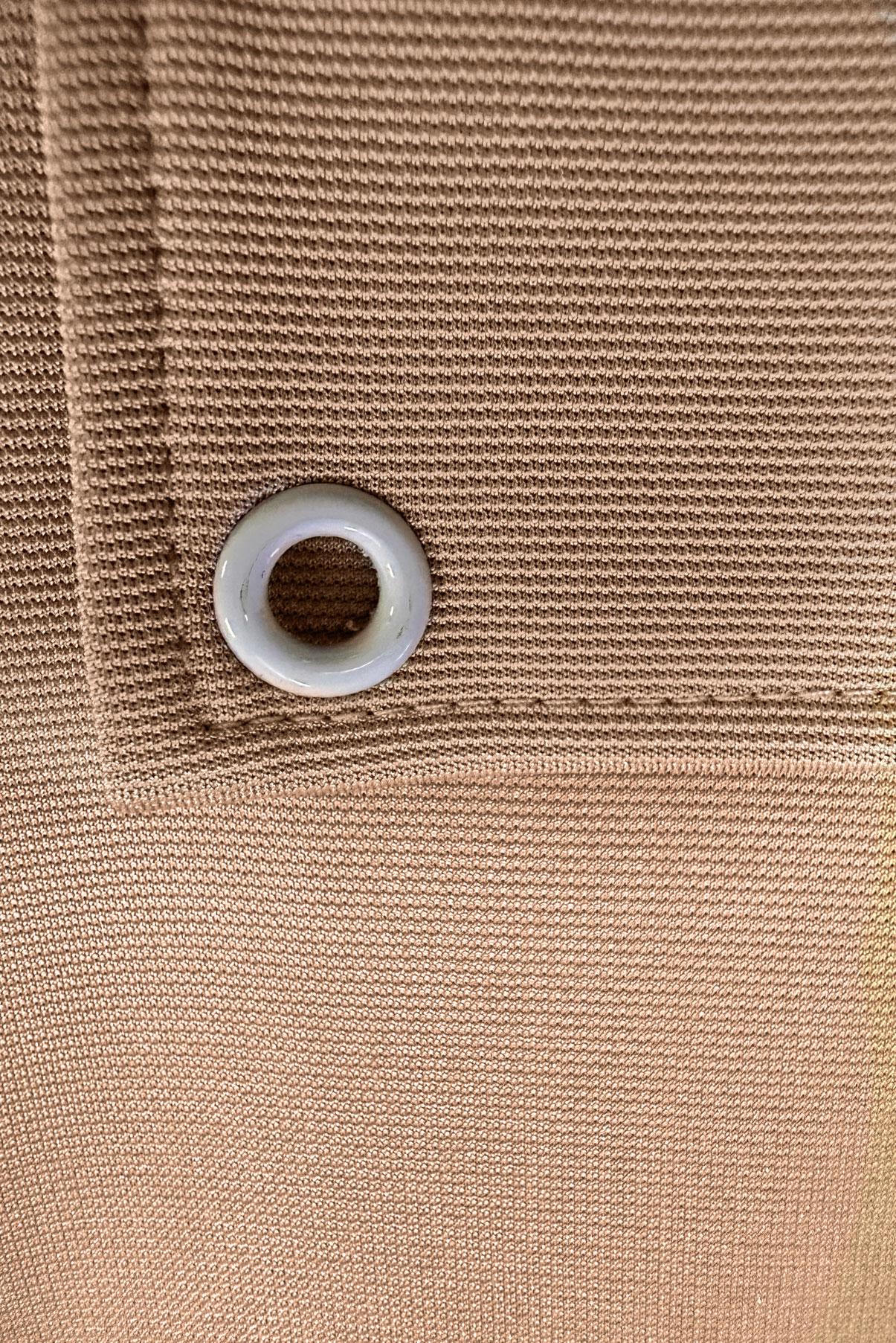 Tesettür giyim KAHVE KUŞGÖZÜ DETAYLI BİSİKLET YAKA EŞOFMAN TUNİK 43853