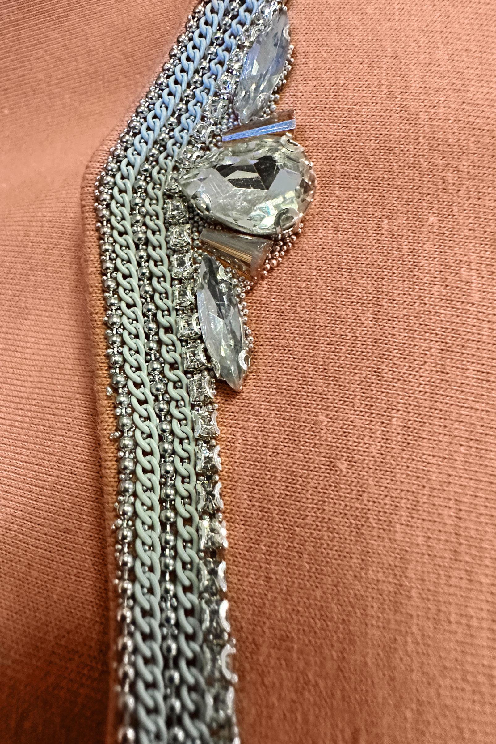 Vêtements hijab ROSE ENSEMBLE JUPE DE SURVÊTEMENT TAILLE SMOCKÉE AVEC FERMETURE ÉCLAIR 43876