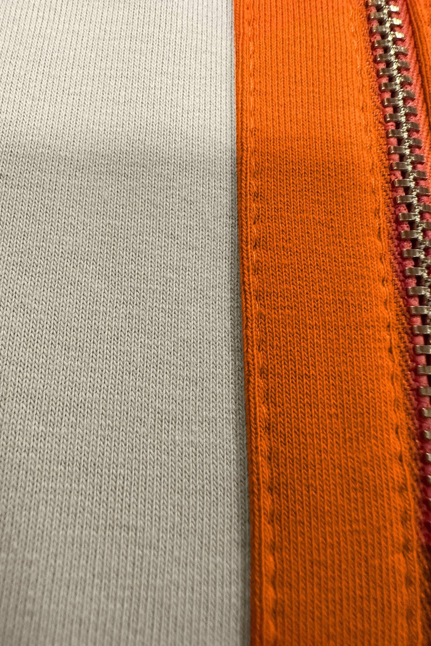 Tesettür giyim BEJ KAPÜŞONLU FERMUARLI EŞOFMAN TUNİK 43882