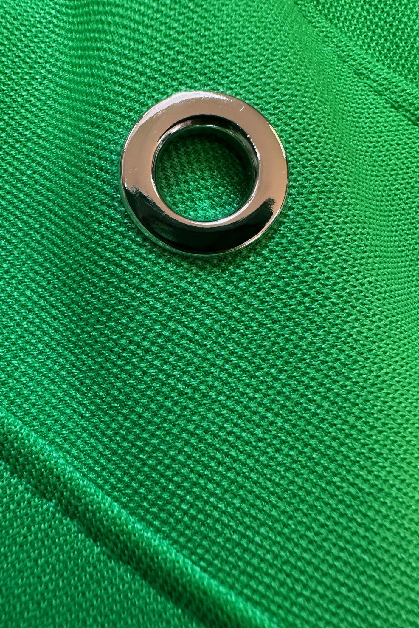 Tesettür giyim YEŞİL KUŞGÖZÜ DETAYLI EŞOFMAN TUNİK 43886