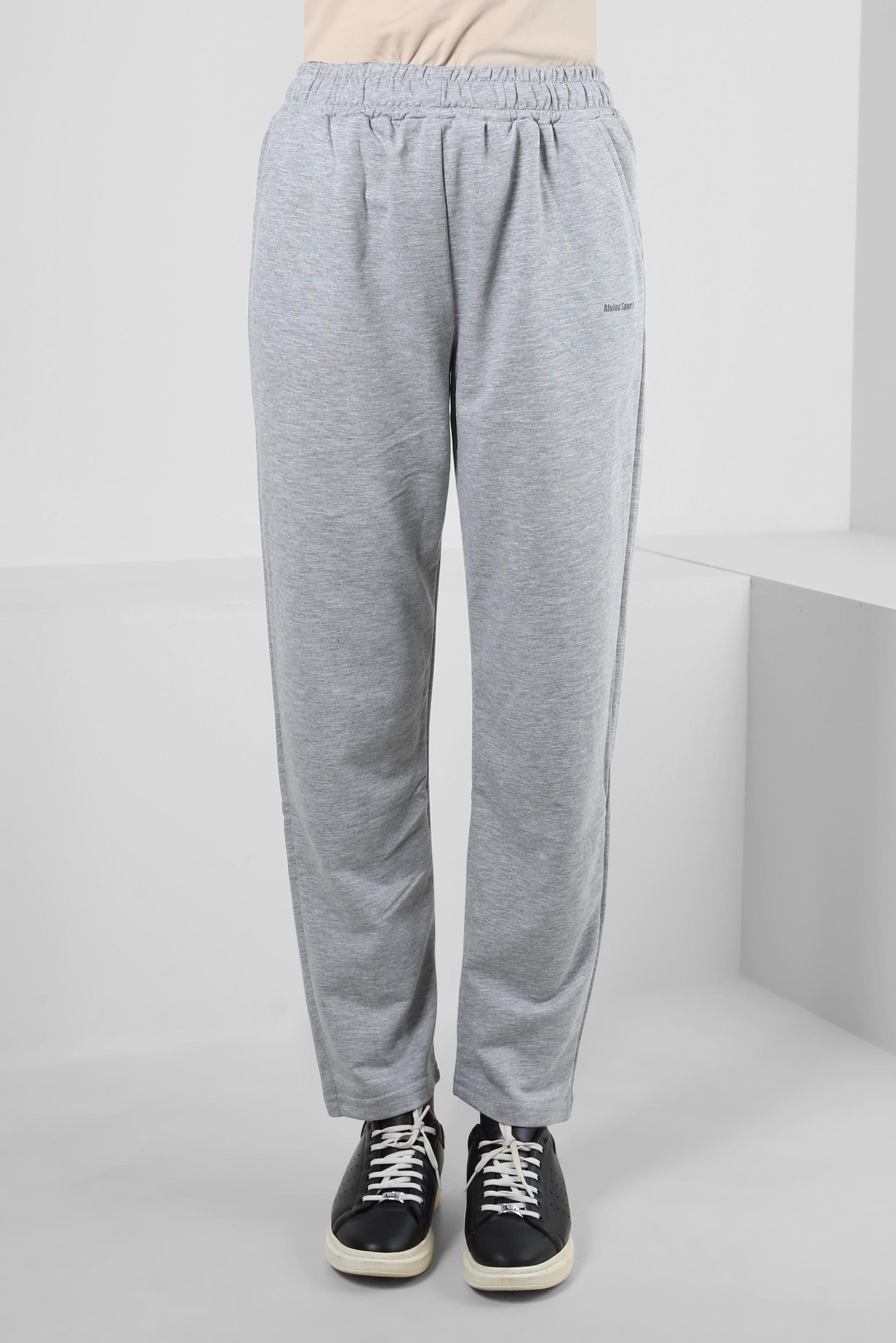 Hijab clothing GREY ELASTIC WAIST SWEATPANTS 70396