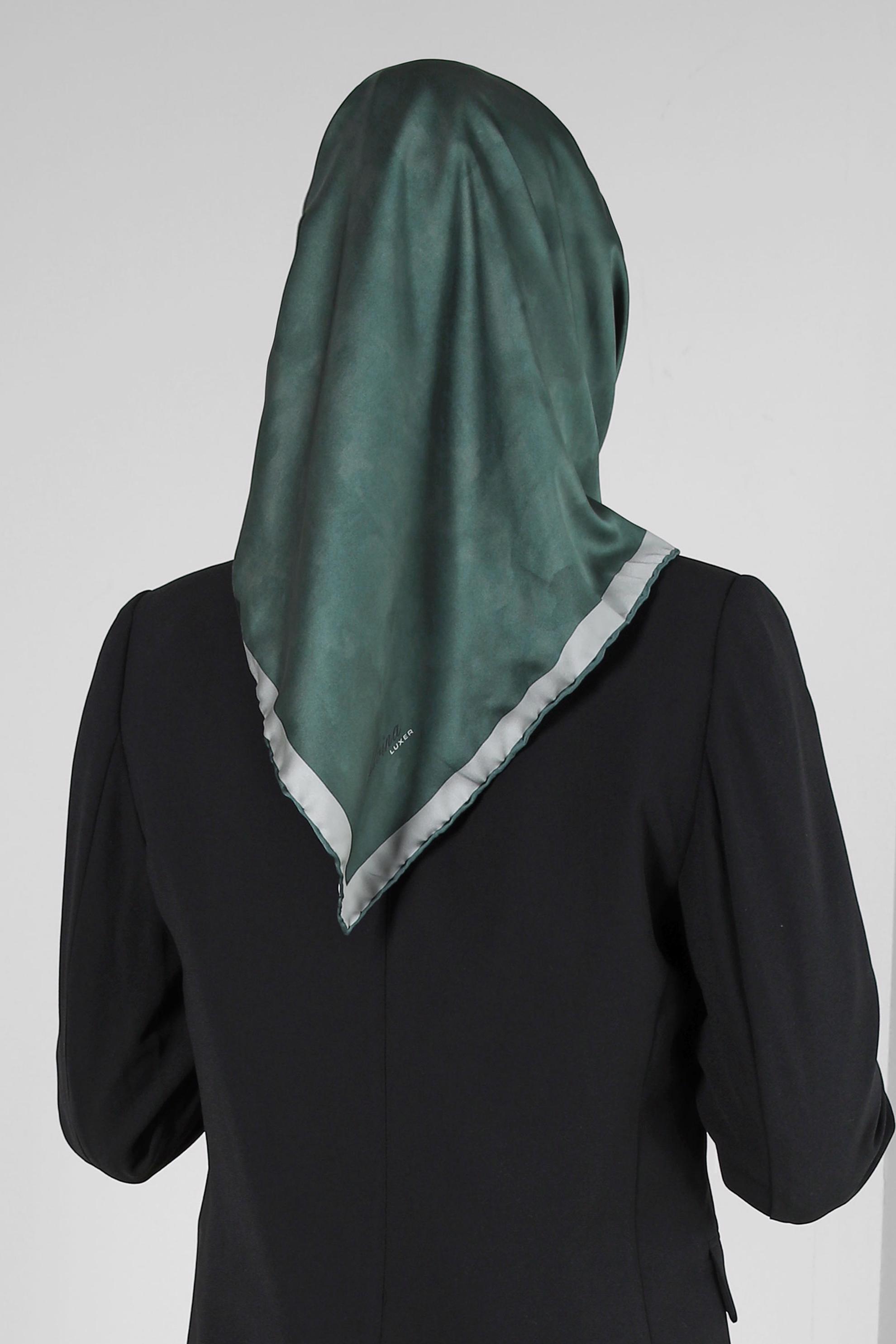 Tesettür giyim HAKİ ALVİNA DİJİTAL EŞARP 8228