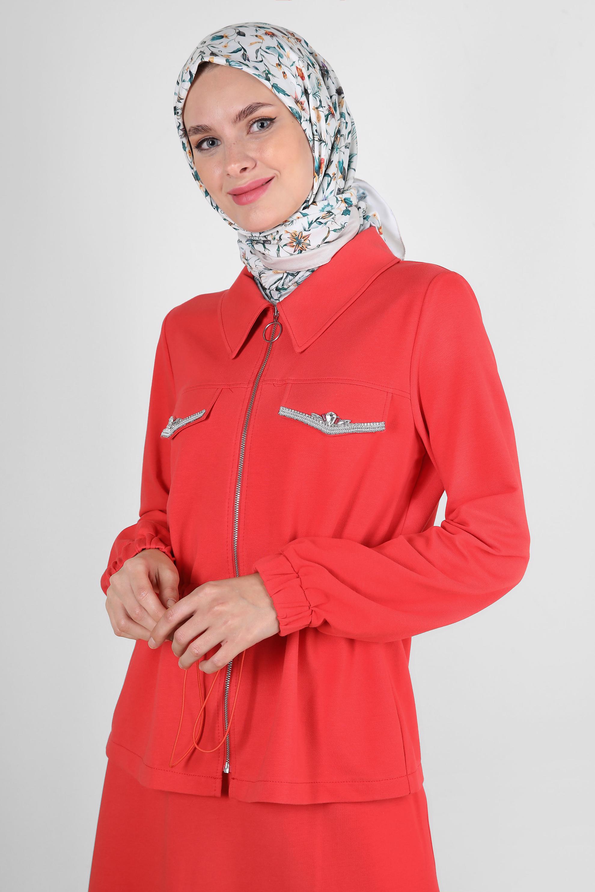 Tesettür giyim BEJ ALVİNA PAMUK VİNTAGE DESEN EŞARP 8238