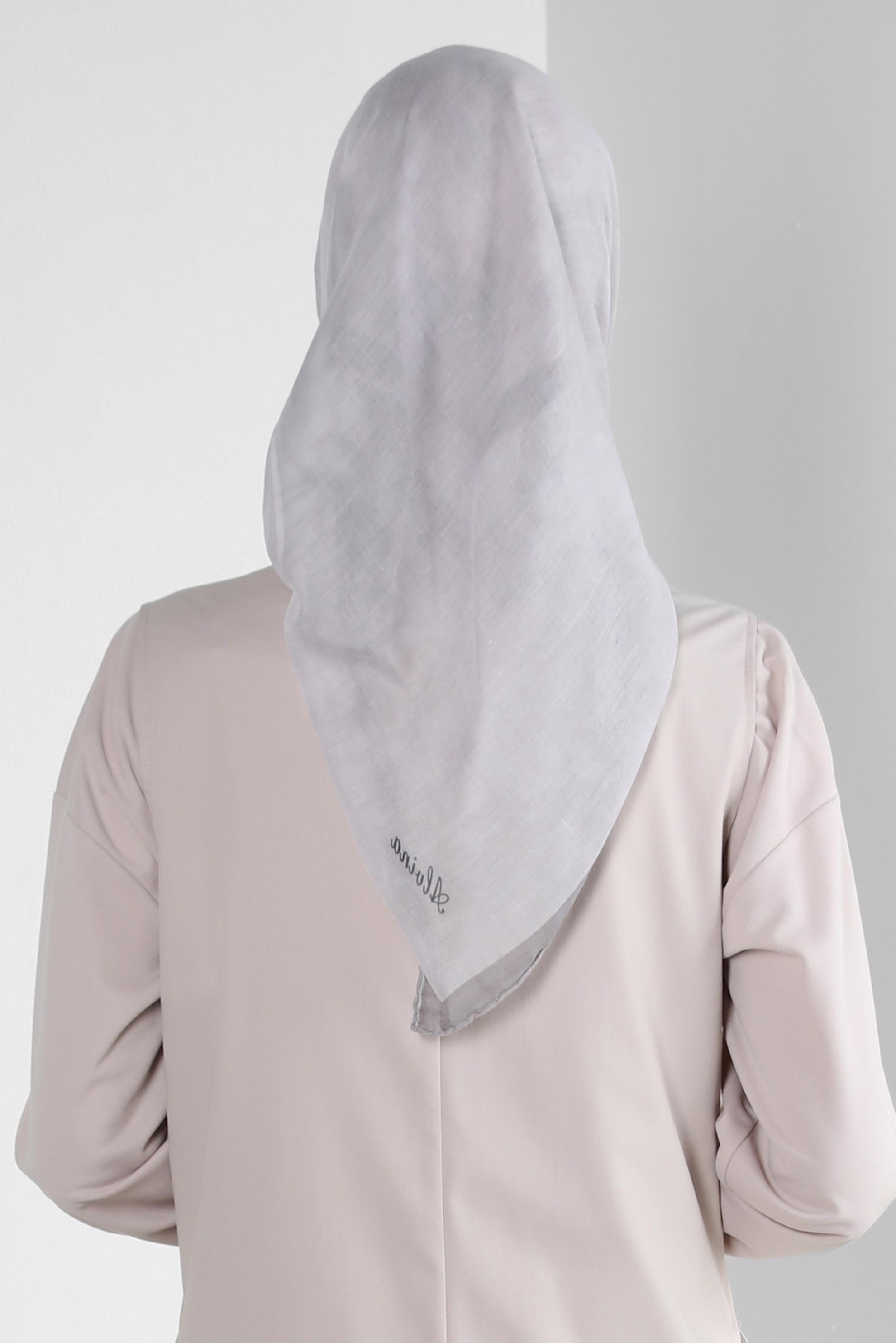 Tesettür giyim BEJ ALVİNA DÜZ EŞARP 8249 