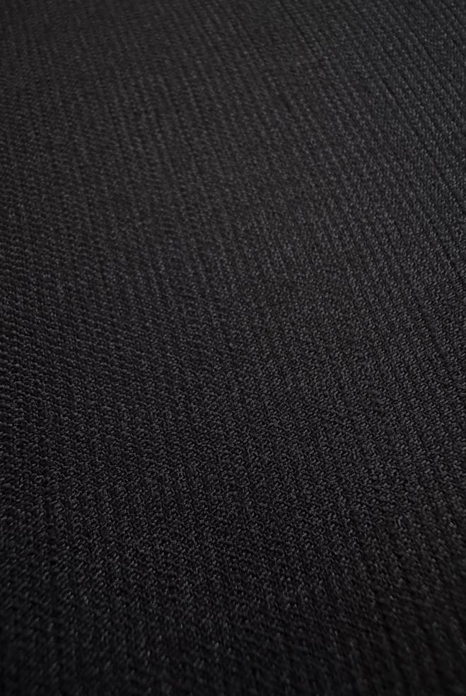 Tesettür giyim SİYAH DÜZ KESİM ETEK 60404 - ALVİNA