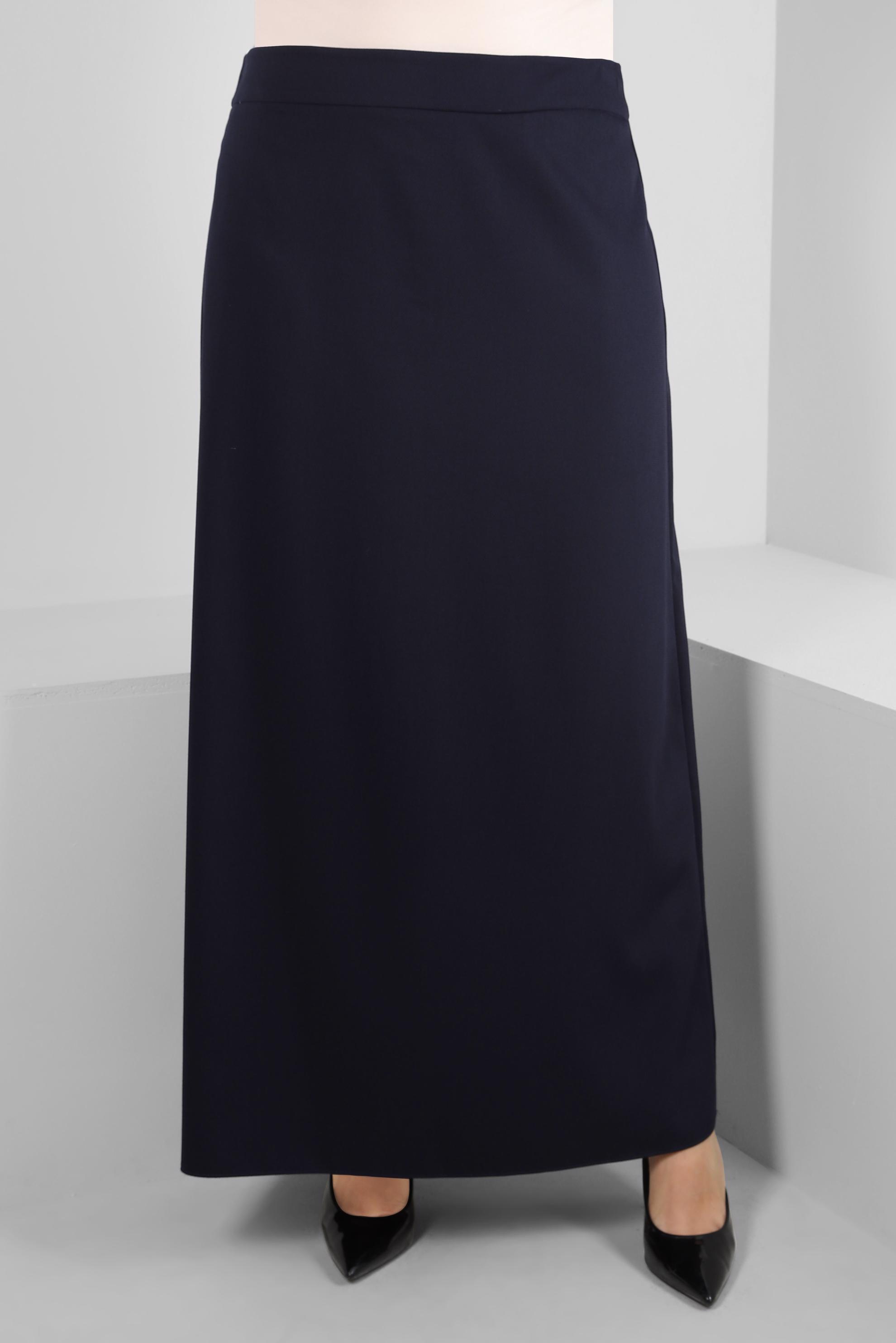 Vêtements hijab BLEU MARINE JUPE EN A ZIPPÉE 60406