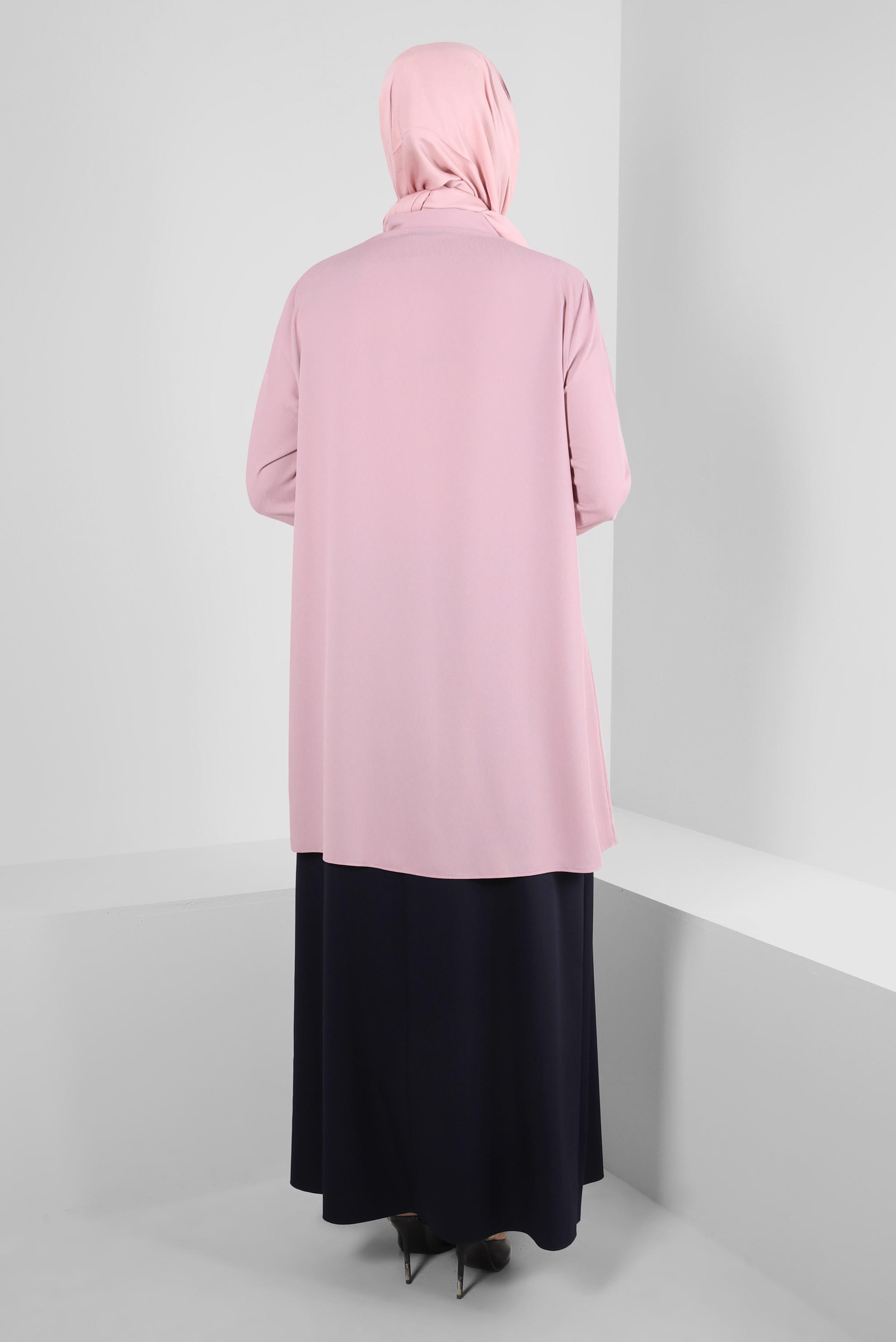 Vêtements hijab BLEU MARINE JUPE EN A ZIPPÉE 60406