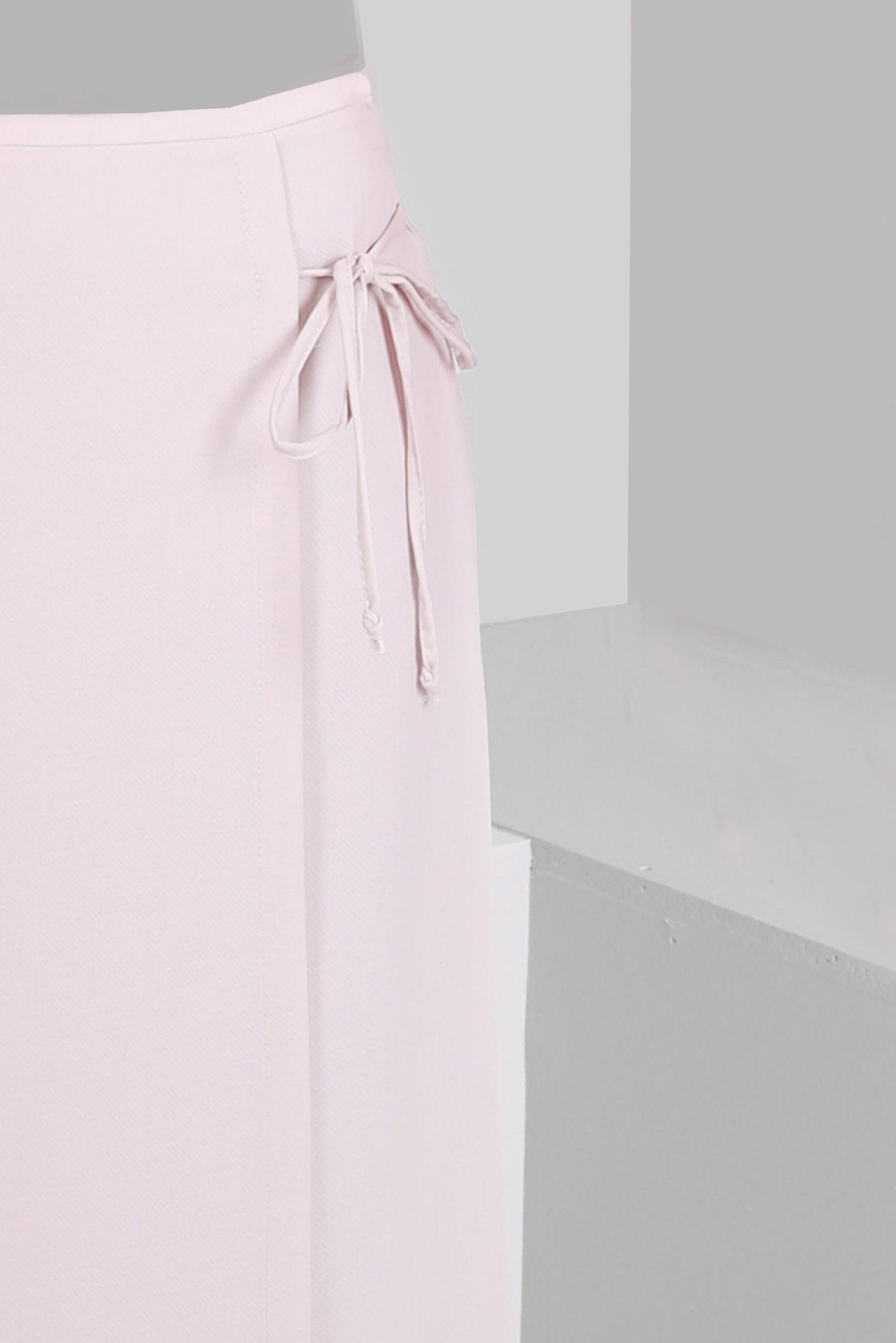 Tesettür giyim BEJ BAĞLAMA DETAYLI DÜZ KESİM ETEK 60417