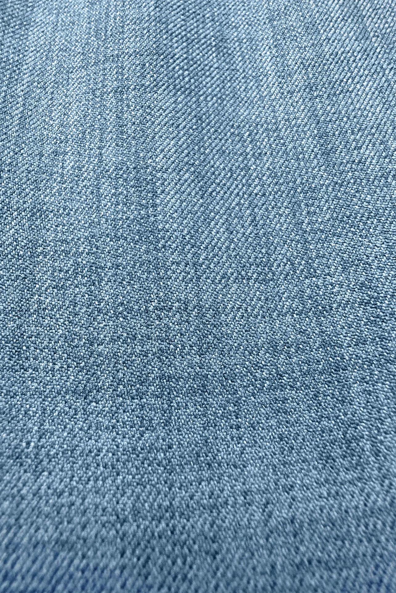 Tesettür giyim MAVİ DÜZ KESİM GİZLİ YIRTMAÇLI ETEK 60419 