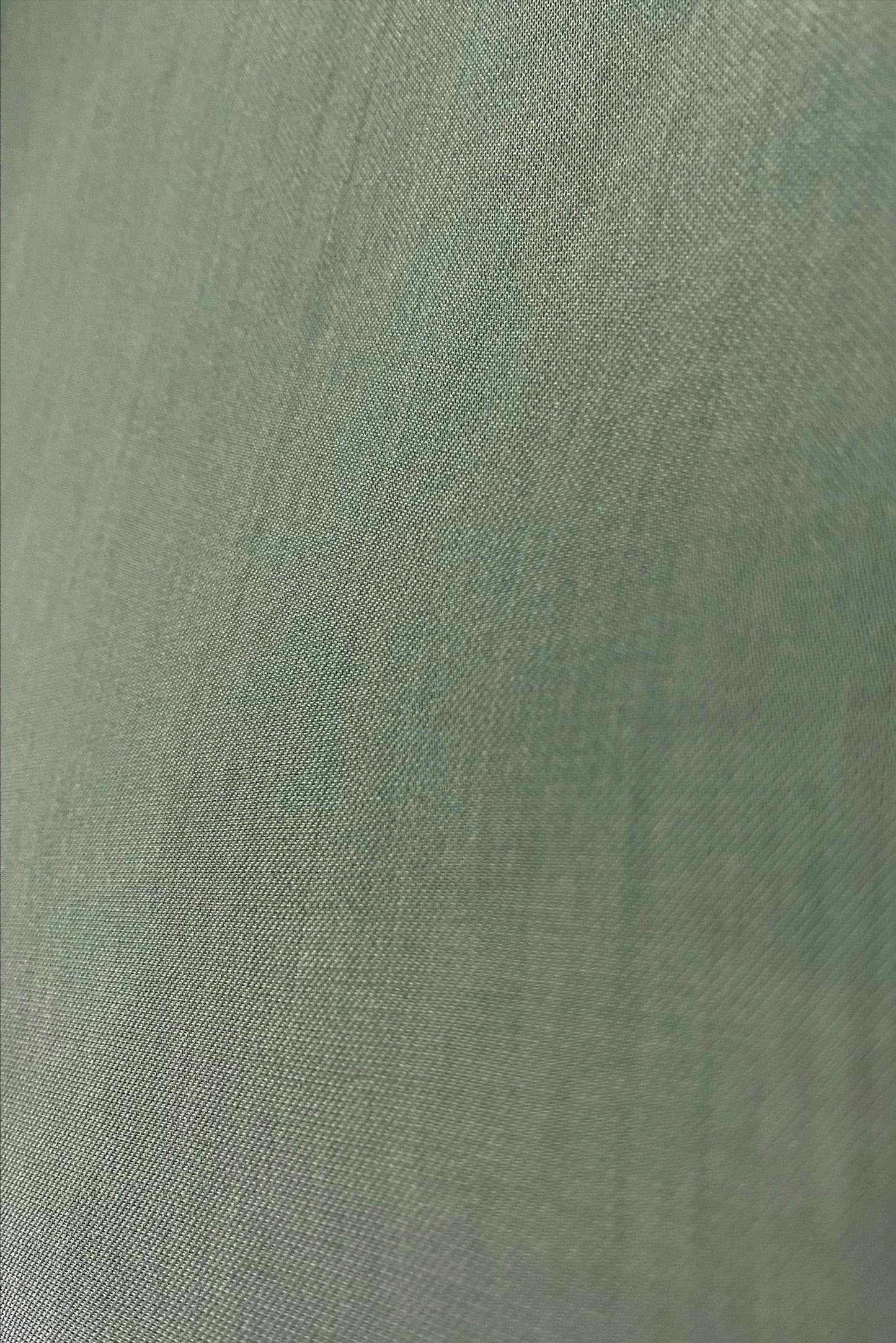 Tesettür giyim HAKİ KEMERLİ PİLİSELİ ETEK 60420