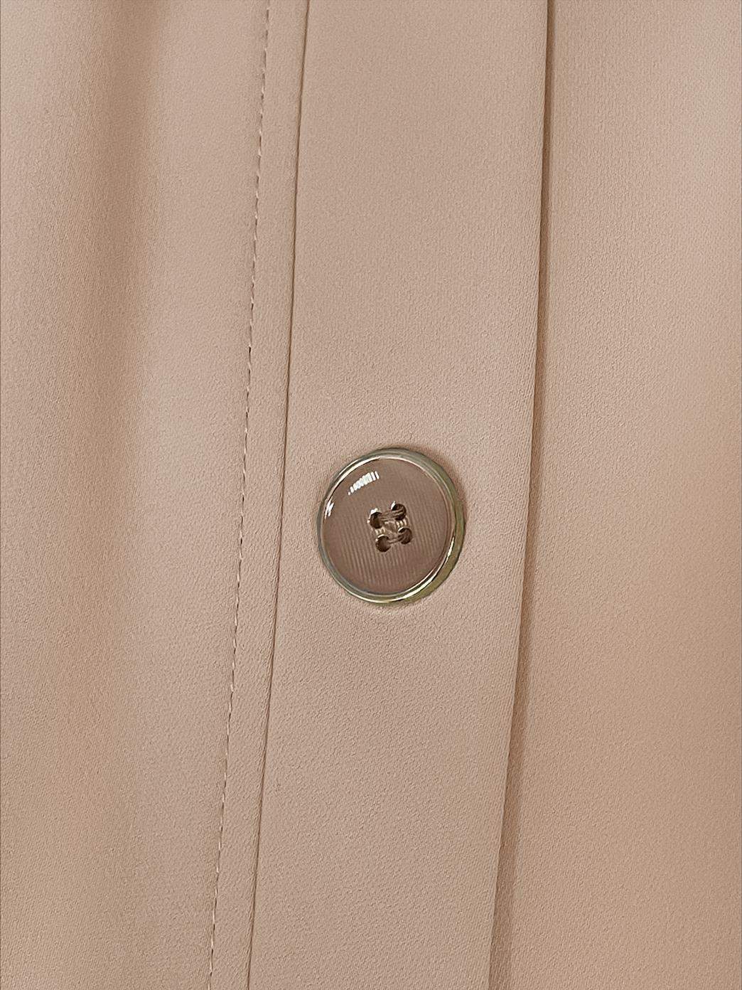 Tesettür giyim TABA BELİ LASTİKLİ DÜĞME DETAYLI ETEK 60422