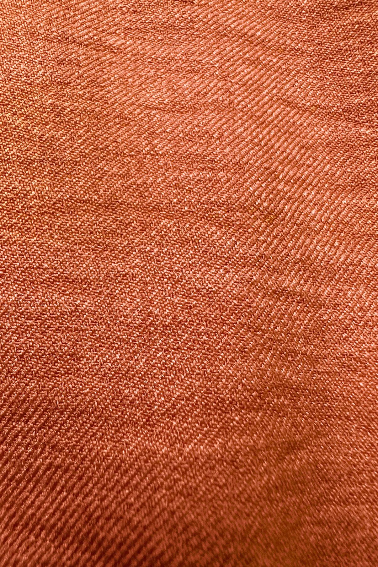 Tesettür giyim TURUNCU BELİ LASTİKLİ PİLİSE DETAYLI ETEK 60428