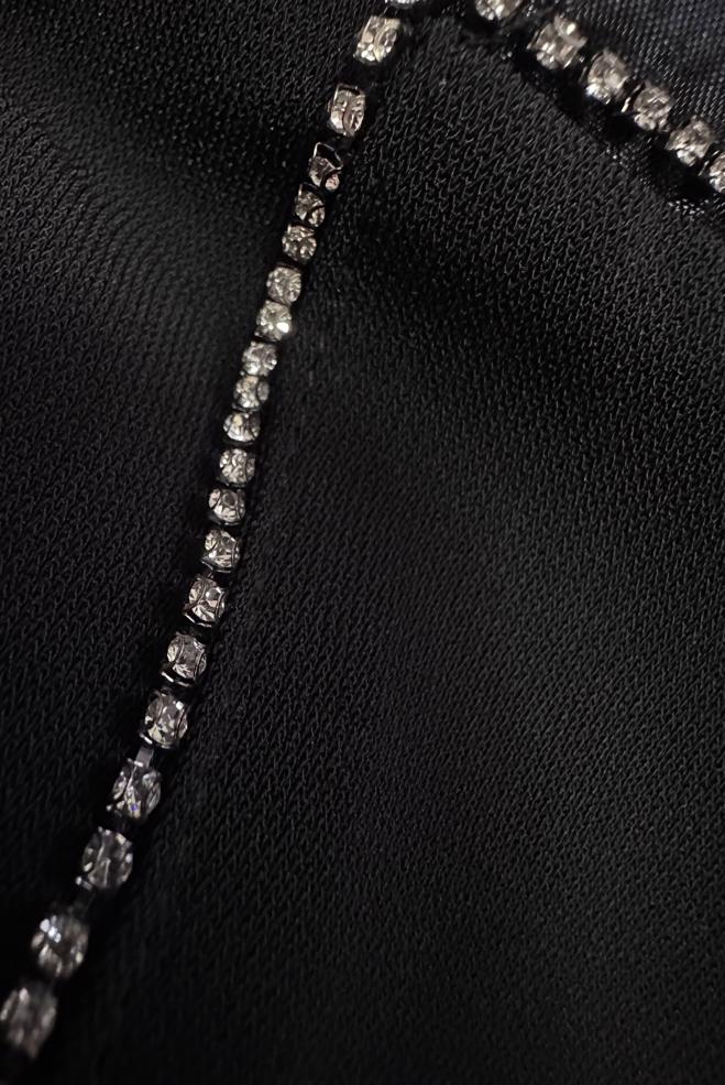 Vêtements hijab NOIR MANTEAU À CAPUCHE RAYÉ JEWEL 80050 - ALVİNA