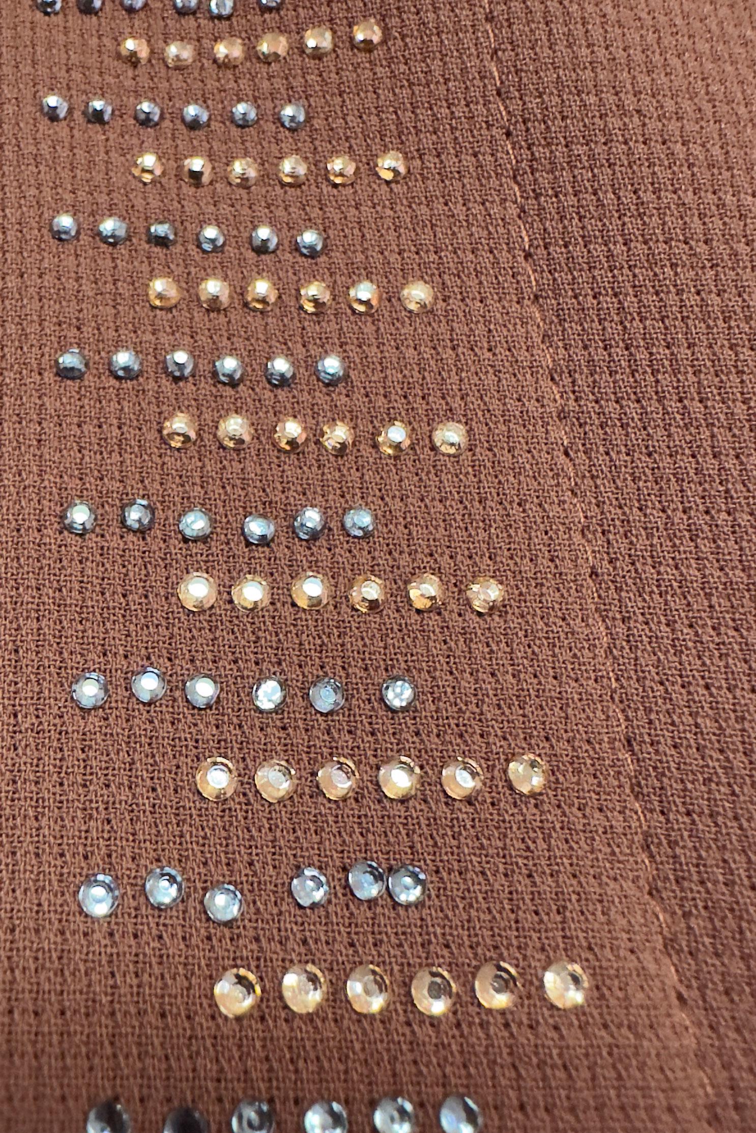 Tesettür giyim TABA TAŞ BASKILI GİZLİ DÜĞMELİ FERACE 80063