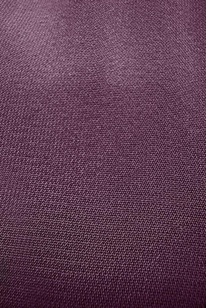 Vêtements hijab POURPRE ABAYA CEINTURÉ AVEC POIGNETS ÉLASTIQUE 80068 - ALVİNA