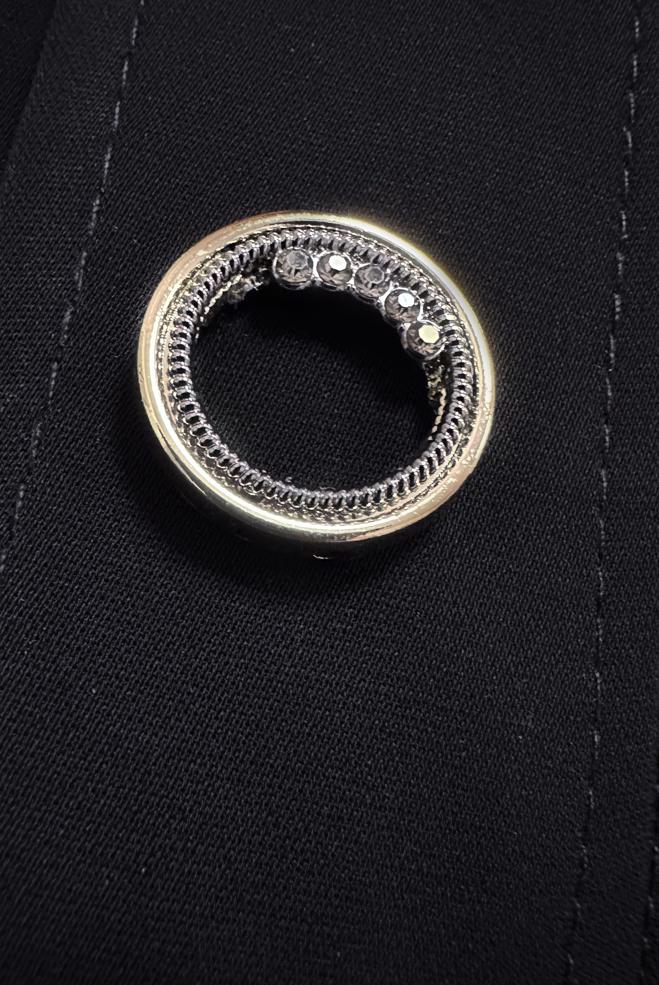 Vêtements hijab NOIR ABAYA CEINTURE 80069 - ALVİNA