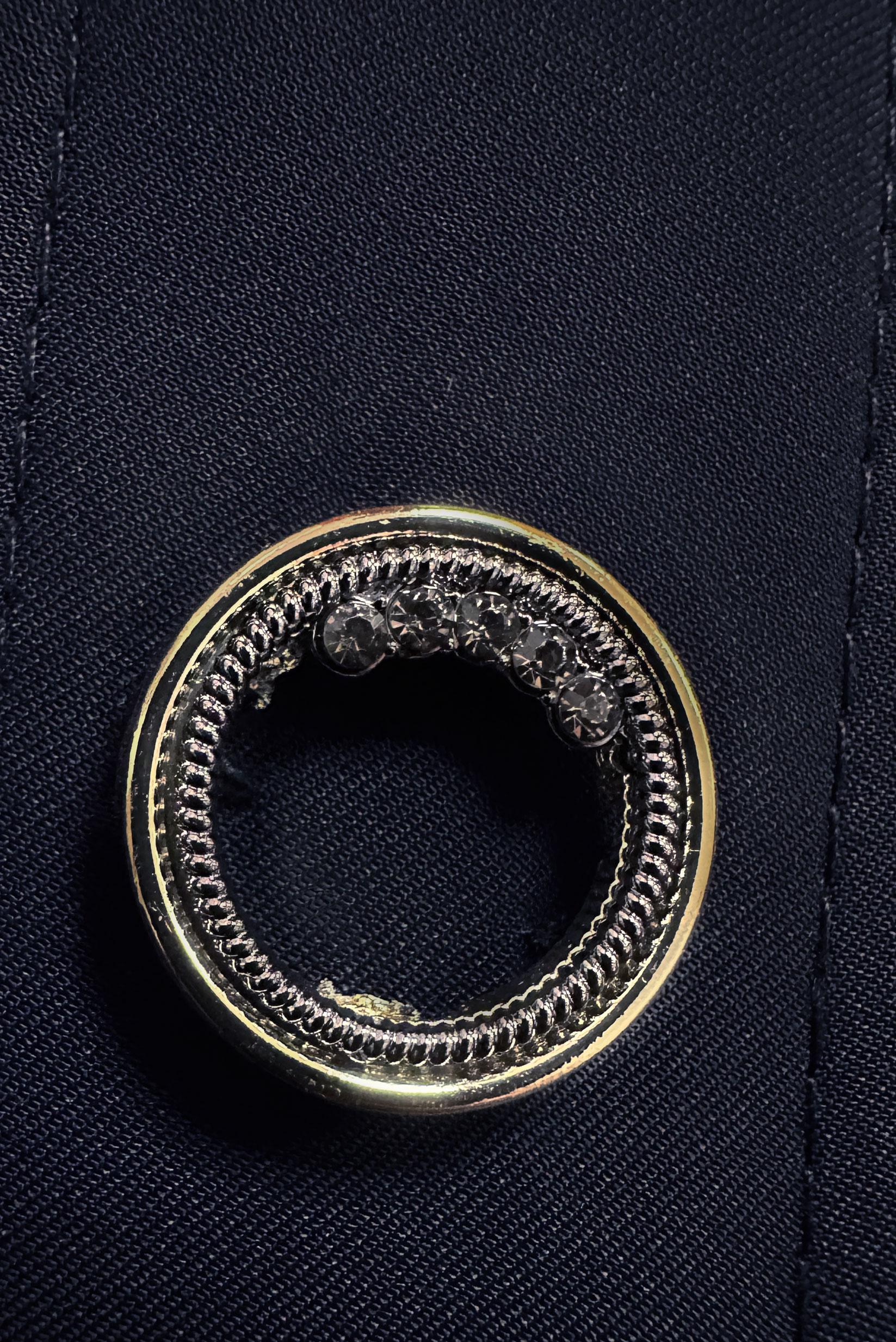 Hijab clothing NAVY BLUE BELTED ABAYA 80069