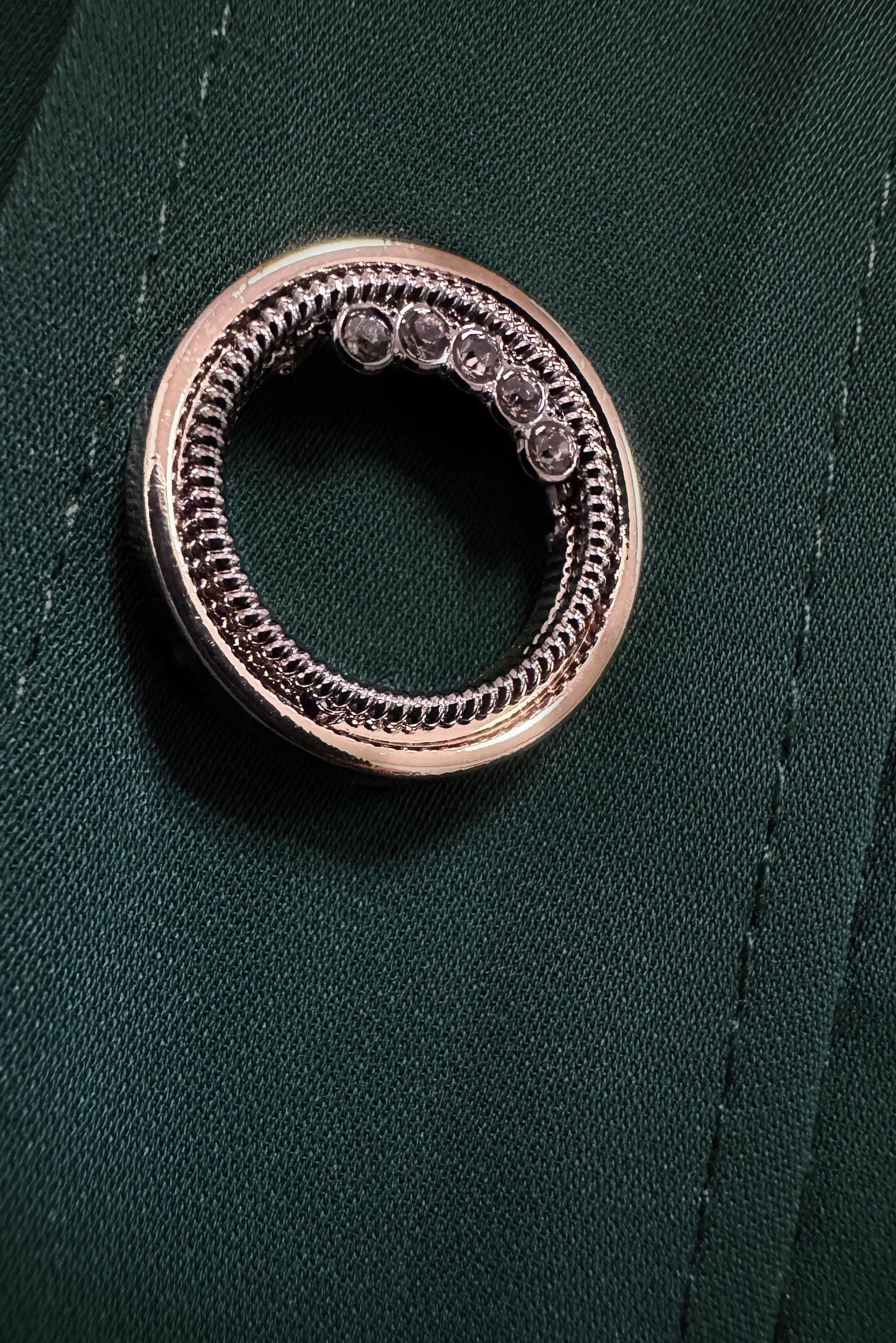 Hijab clothing GREEN BELTED ABAYA 80069