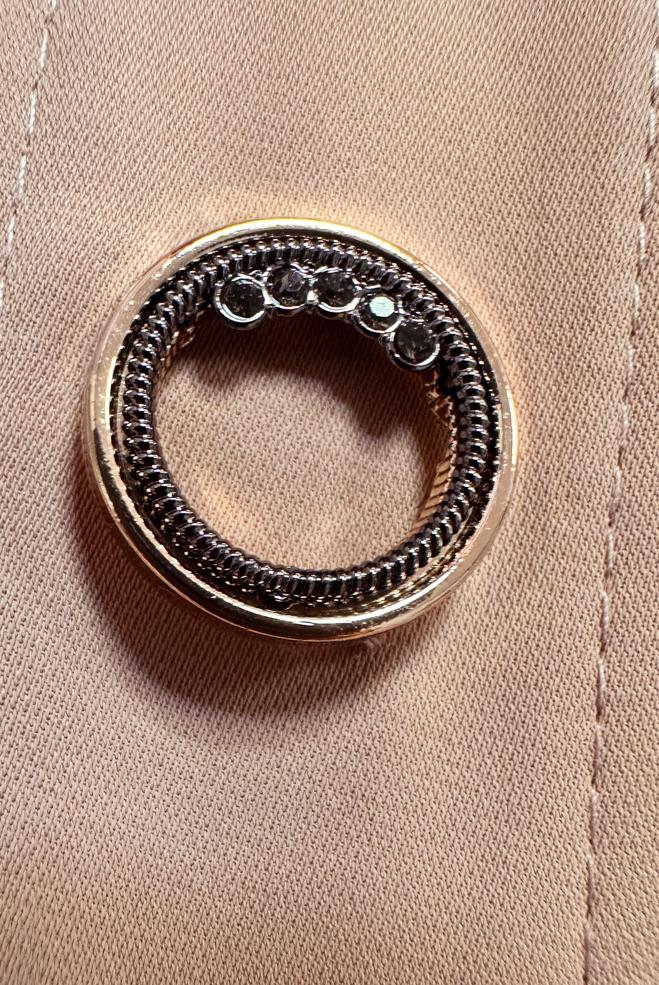 Vêtements hijab BEIGE ABAYA CEINTURE 80069 - ALVİNA