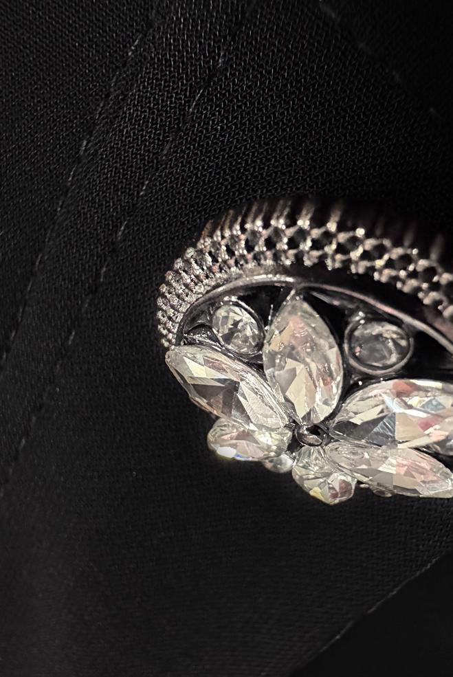 Vêtements hijab NOIR ABAYA CEINTURE AVEC DÉTAIL DE POCHE 80070 - ALVİNA