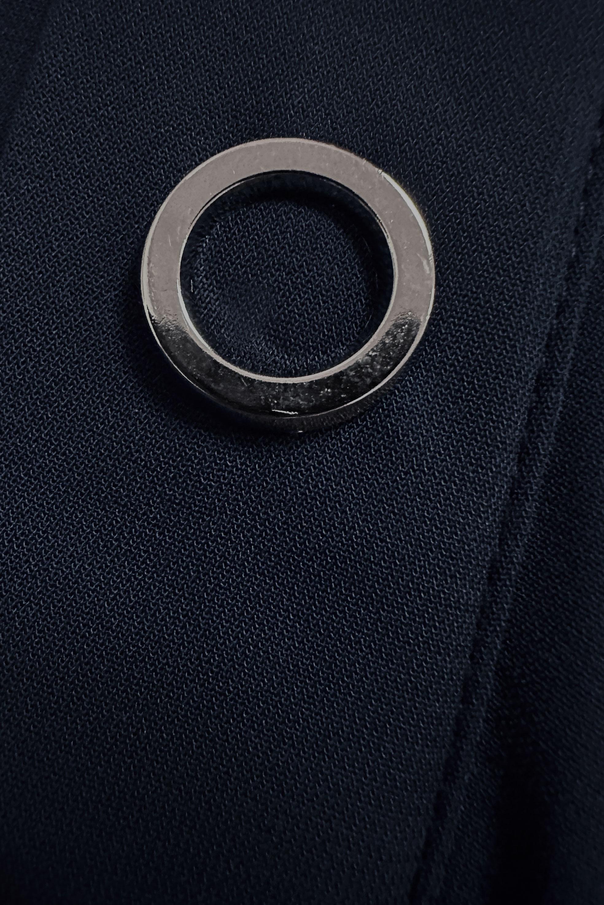 Hijab clothing NAVY BLUE EYELET DETAILED ABAYA 80072