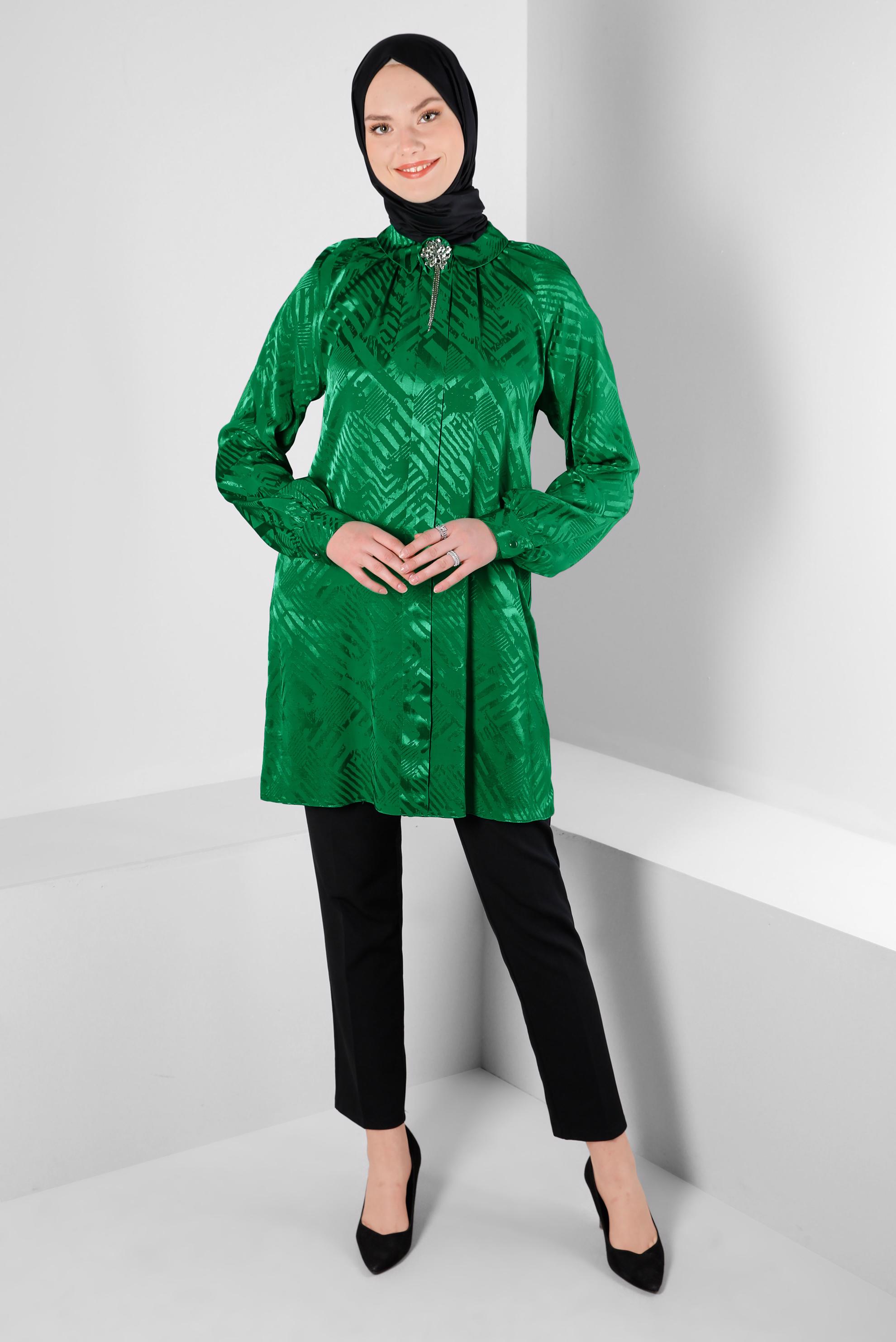 Tesettür giyim SİYAH DAR PAÇA KLASİK KESİM PANTOLON 70502