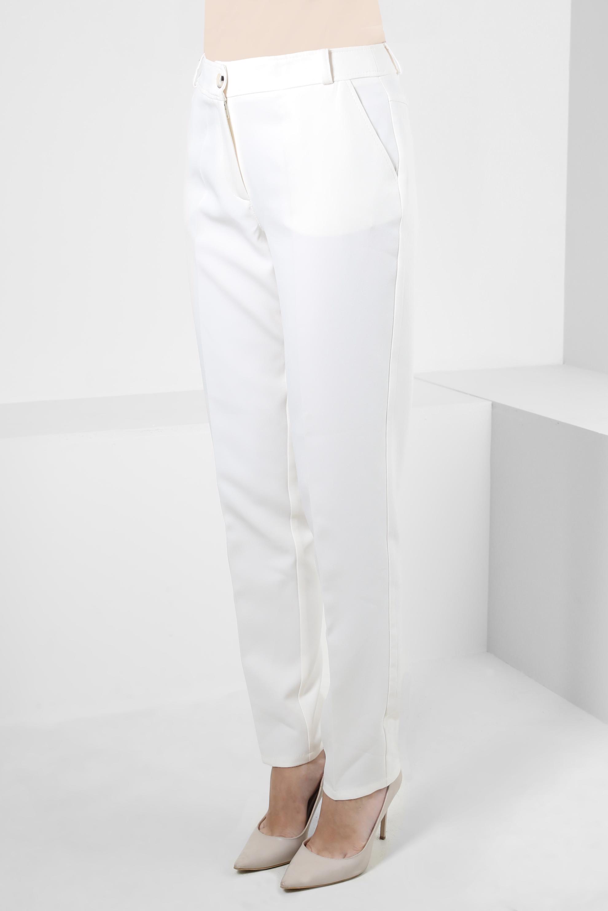 Tesettür giyim EKRU DAR PAÇA KLASİK KESİM PANTOLON 70502