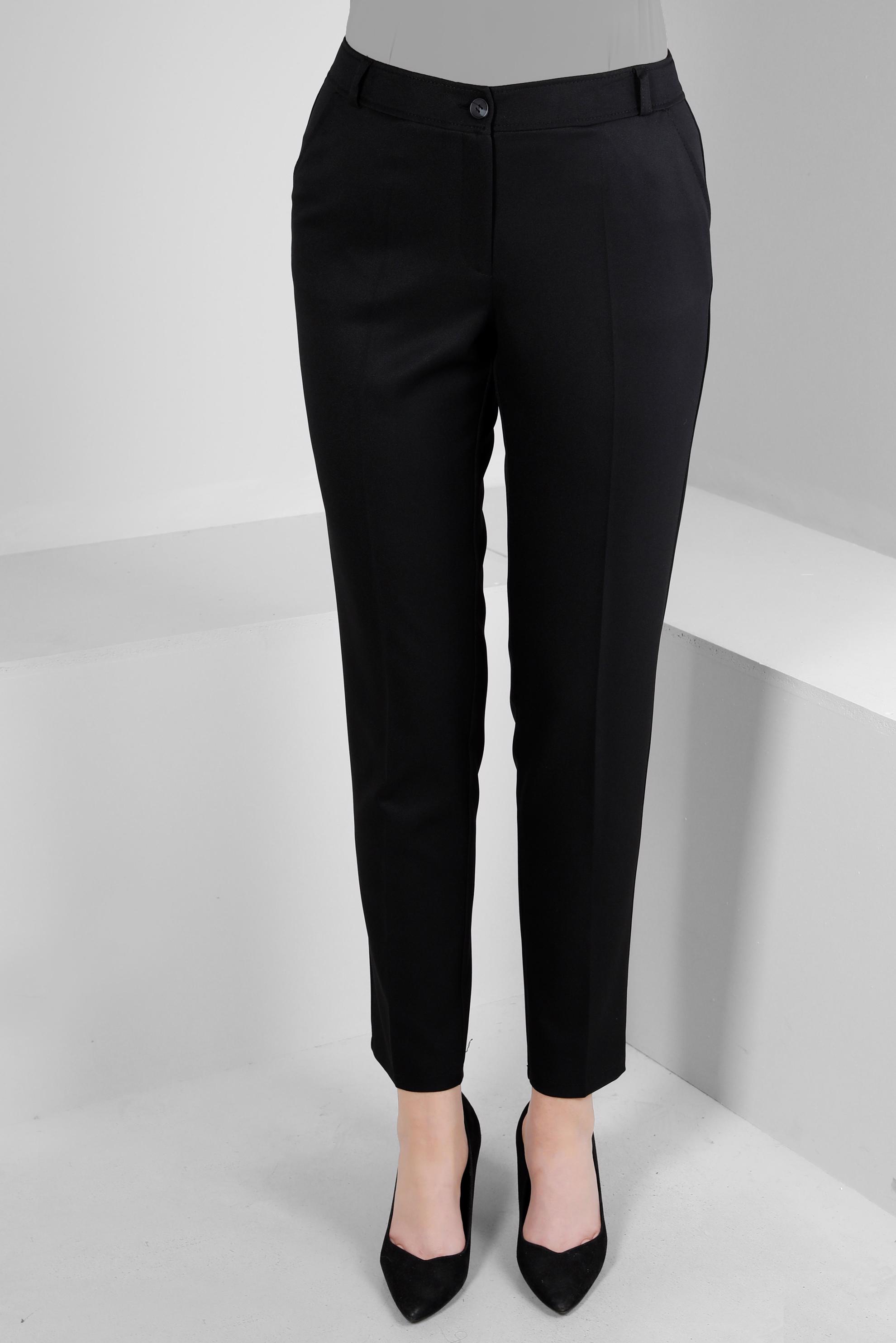 Tesettür giyim SİYAH DAR PAÇA KLASİK PANTOLON 70508 