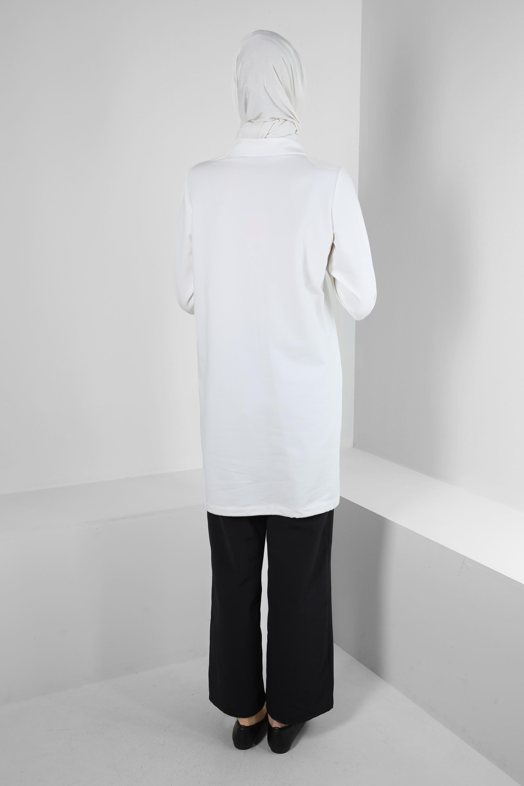 Tesettür giyim SİYAH BOL PAÇA CEP DETAYLI PANTOLON 70511