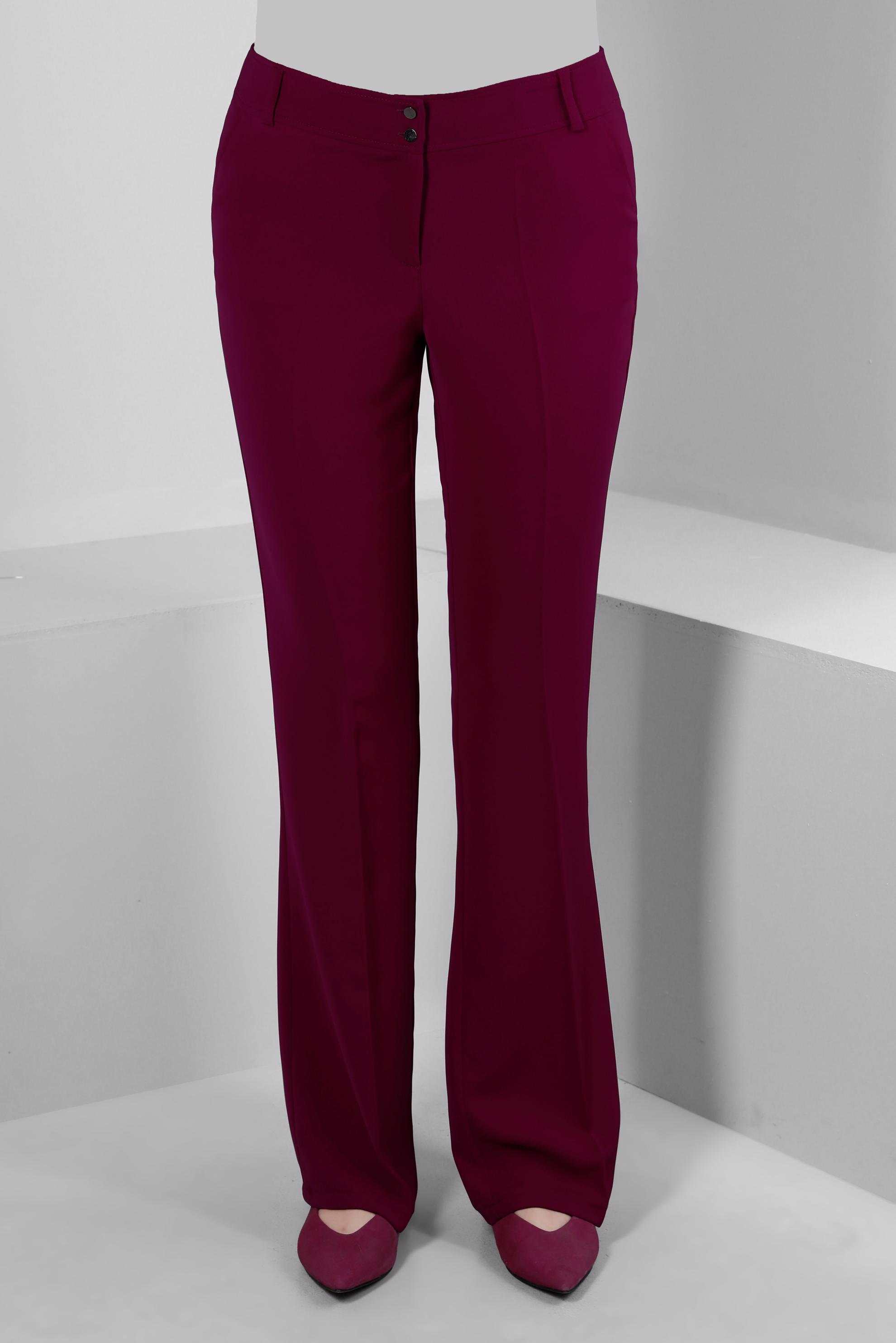 Tesettür giyim MOR İSPANYOL PAÇA PANTOLON 70514