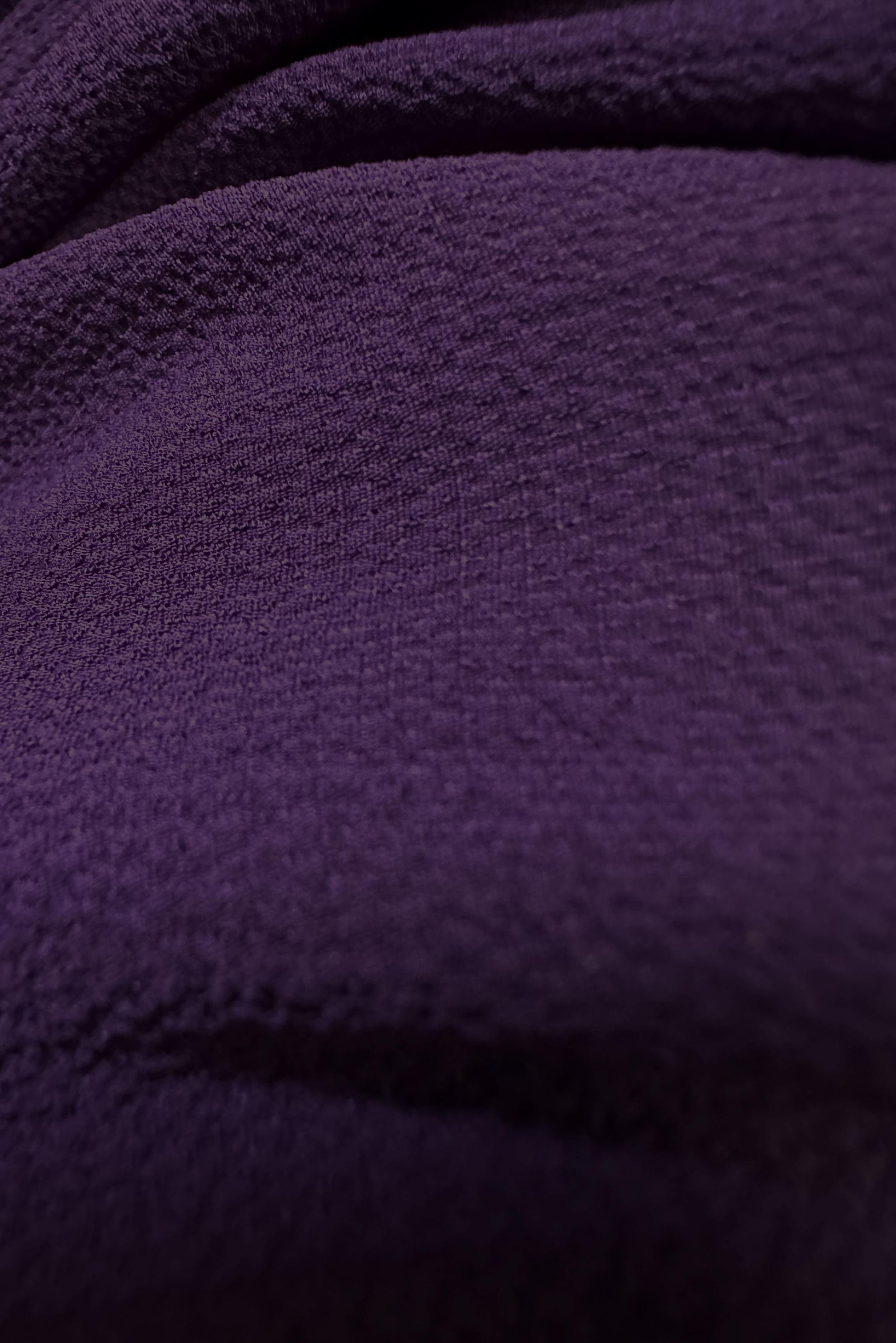 Tesettür giyim MOR BOL PAÇA BELİ LASTİKLİ CEPLİ PANTOLON 70516