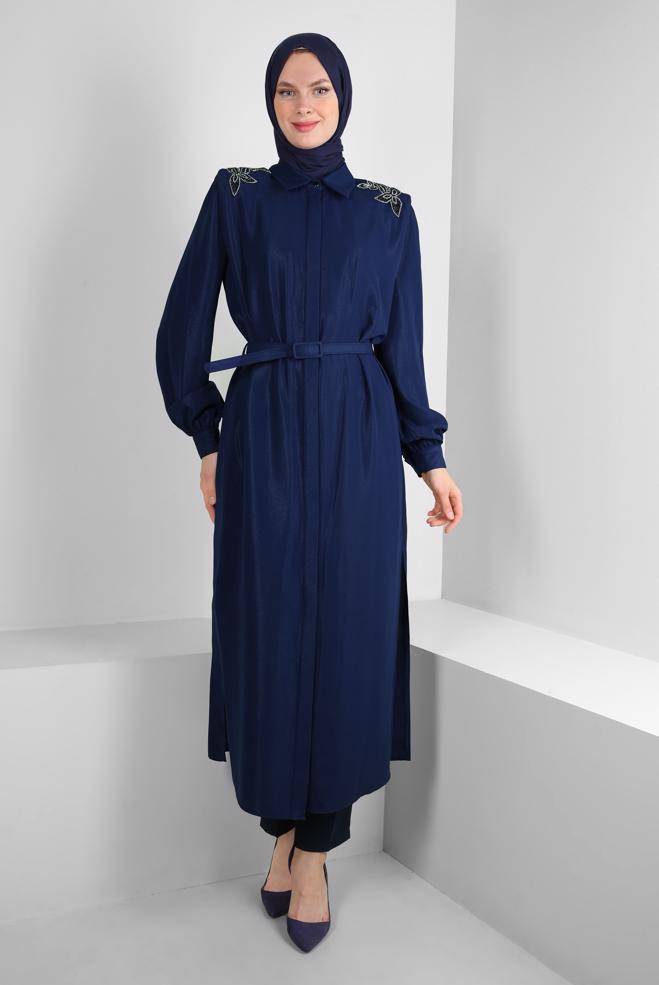 Tesettür giyim  HAVUÇ KESİM KLASİK PANTOLON 70517 - ALVİNA