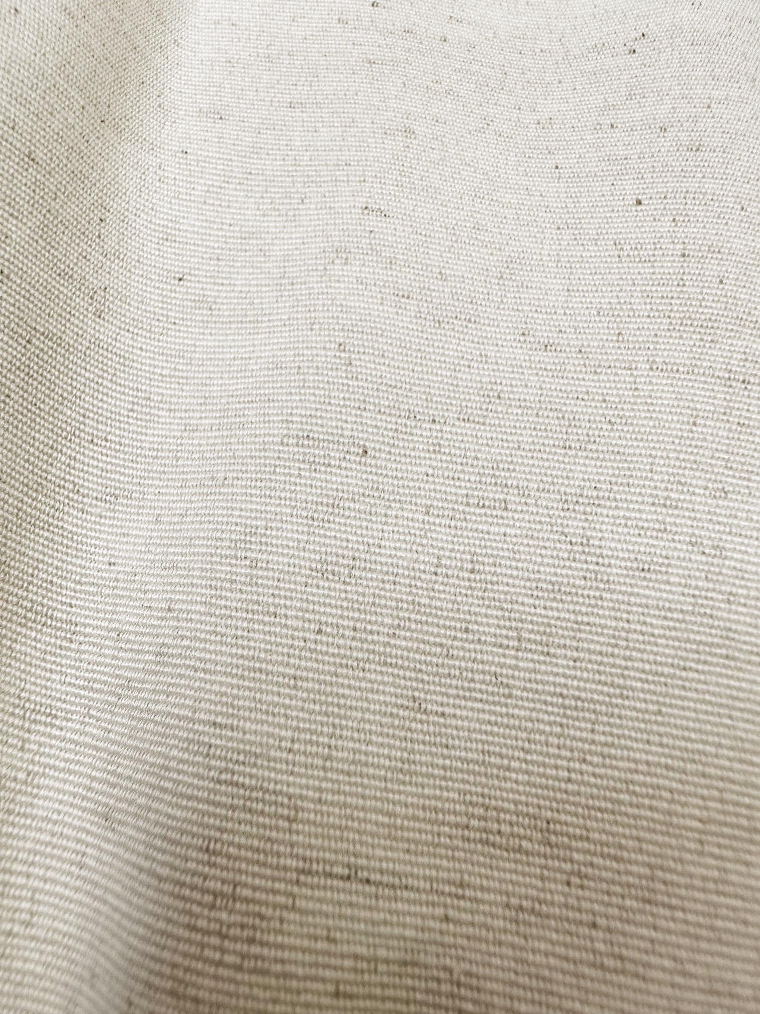 Tesettür giyim EKRU BELİ LASTİKLİ KETEN PANTOLON 70518