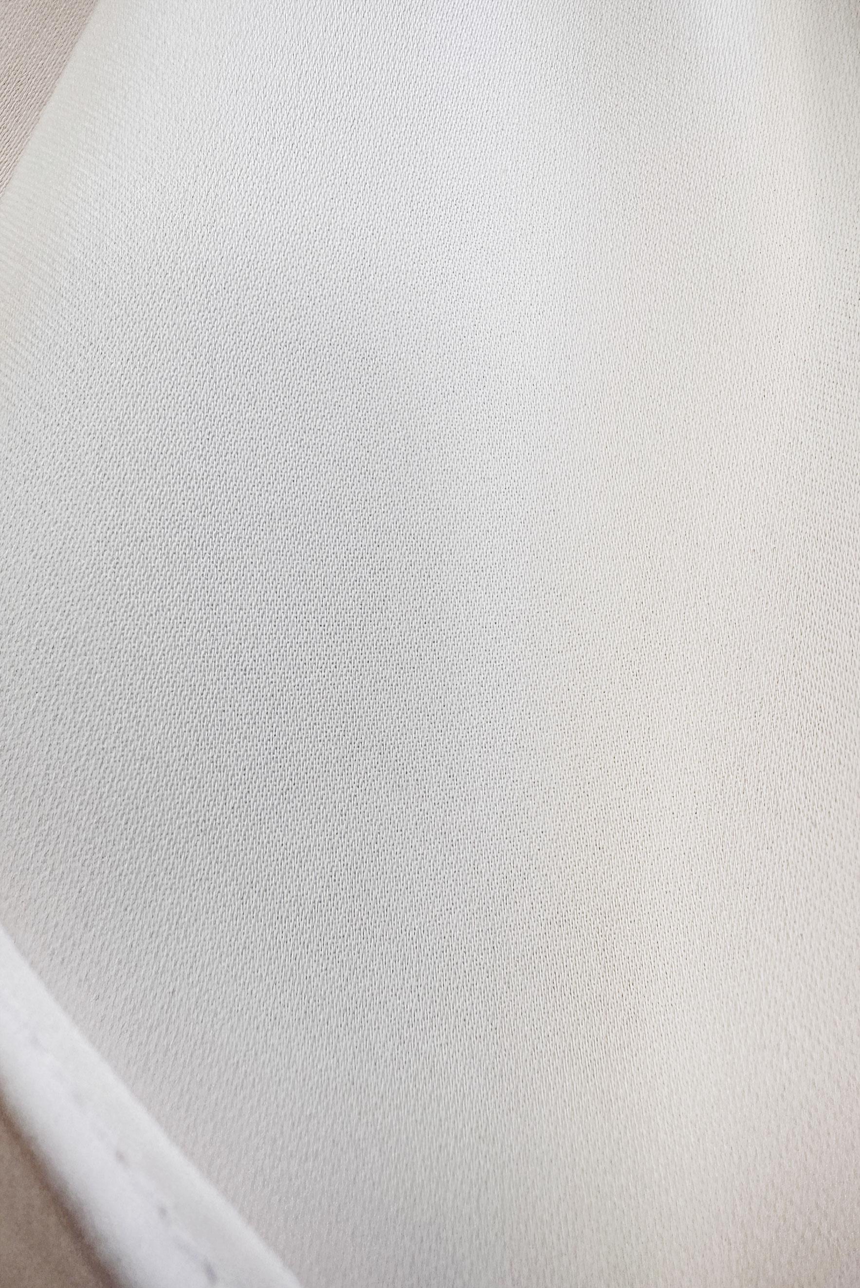 Tesettür giyim BEYAZ FİYONK DETAYLI HAVUÇ KESİM PANTOLON 70519