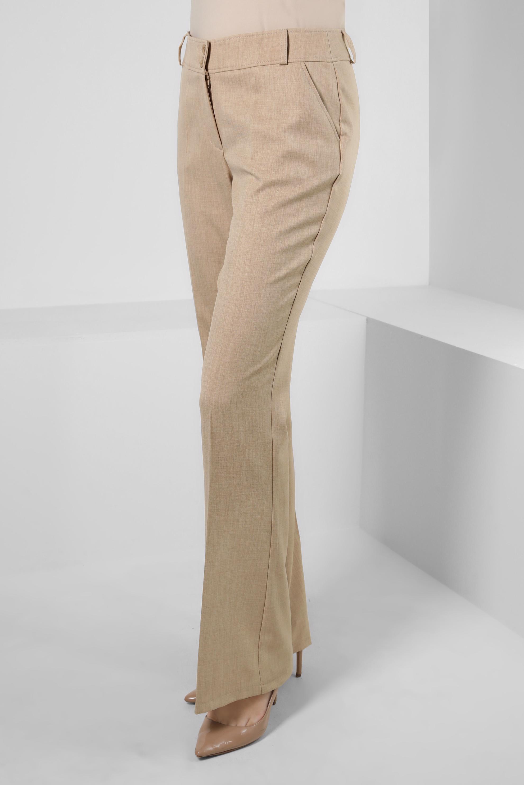 Tesettür giyim KAHVE İSPANYOL PAÇA KLASİK PANTOLON 70523