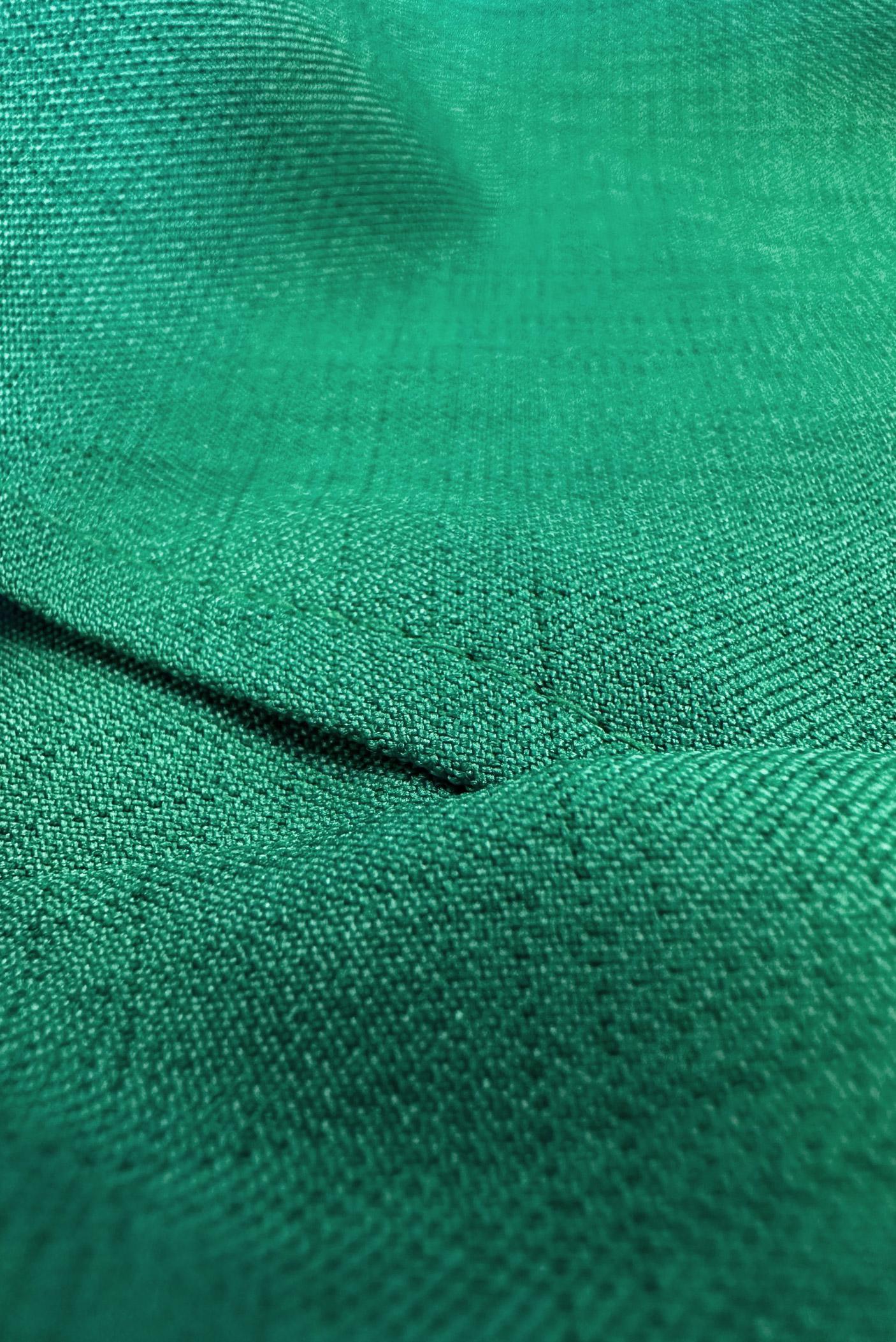 Tesettür giyim YEŞİL PİLE DETAYLI DÜĞMELİ GENİŞ PAÇA PANTOLON 70524