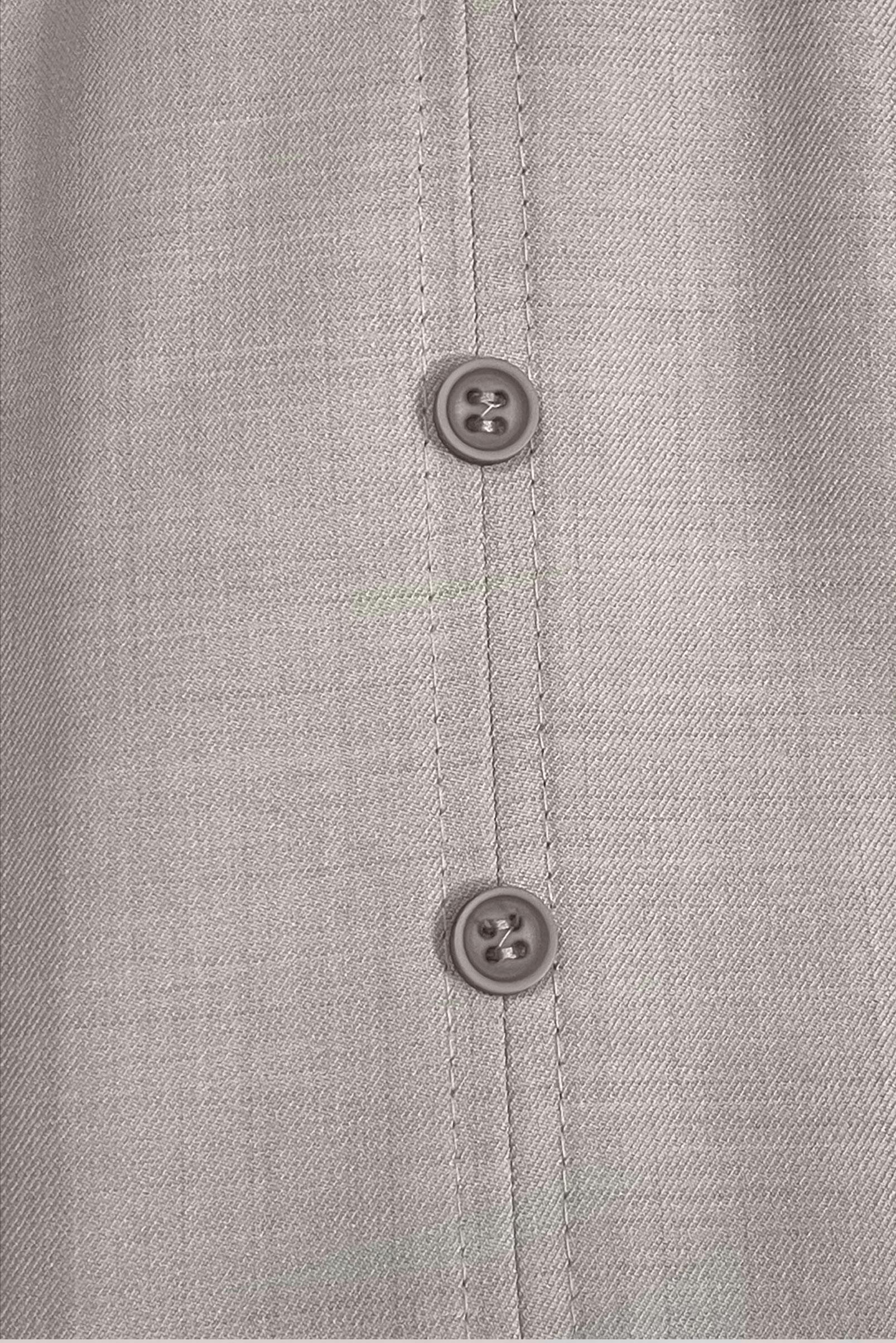 Tesettür giyim BEJ PİLE DETAYLI DÜĞMELİ GENİŞ PAÇA PANTOLON 70524