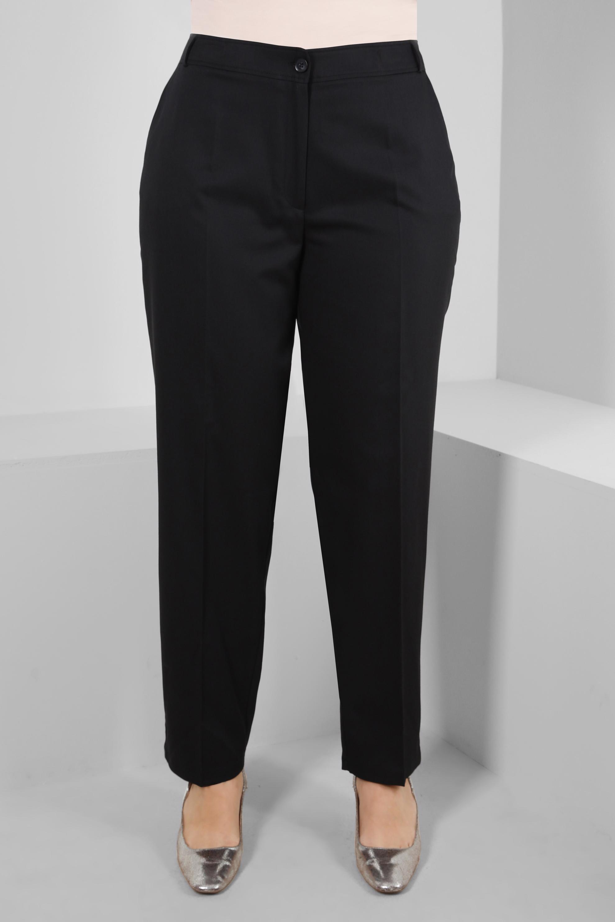 Tesettür giyim SİYAH CEP DETAYLI PANTOLON 70527