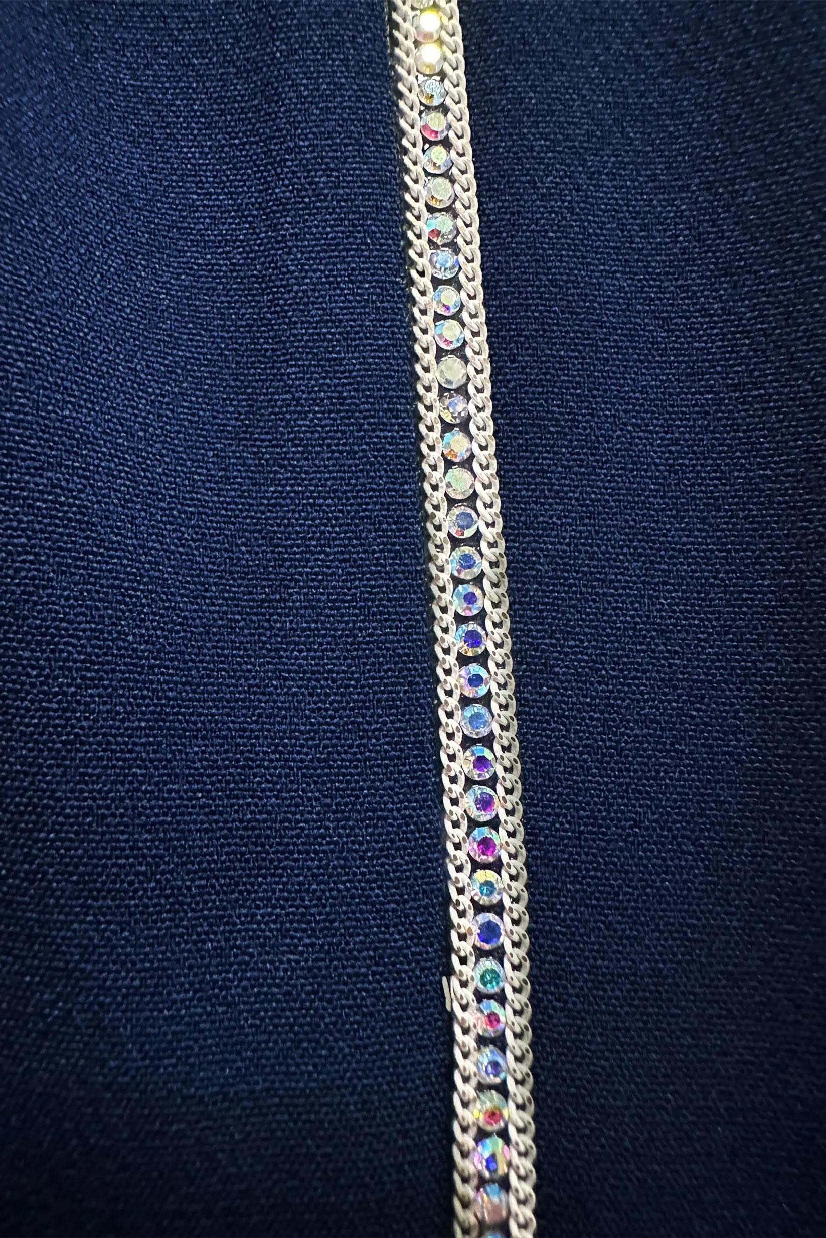 Tesettür giyim LACİVERT ŞERİT DETAYLI GENİŞ PAÇA PANTOLON 70530