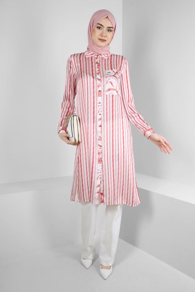 Tesettür giyim  İSPANYOL PAÇA KLASİK PANTOLON 70532 - ALVİNA