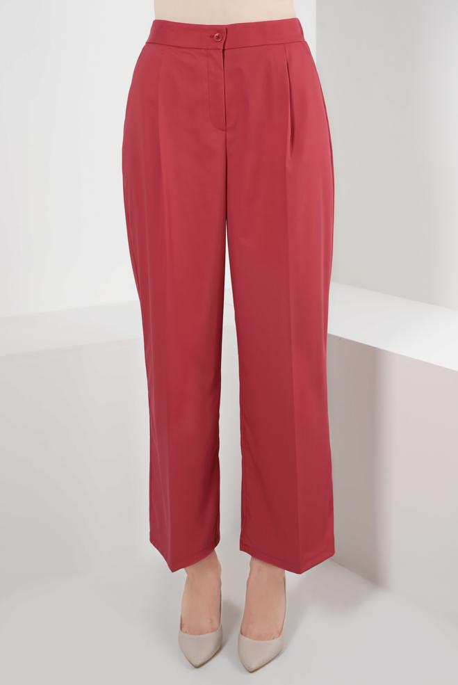 Tesettür giyim  GENİŞ PAÇA KLASİK PANTOLON 70536 - ALVİNA