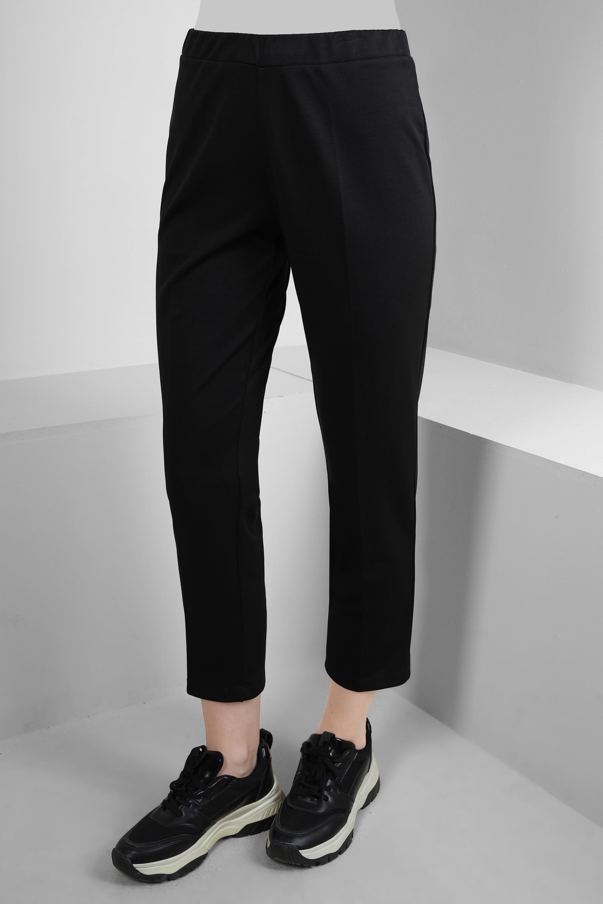 Hijab clothing BLACK HIGH WAIST SKINNY LEG PANTS 70537