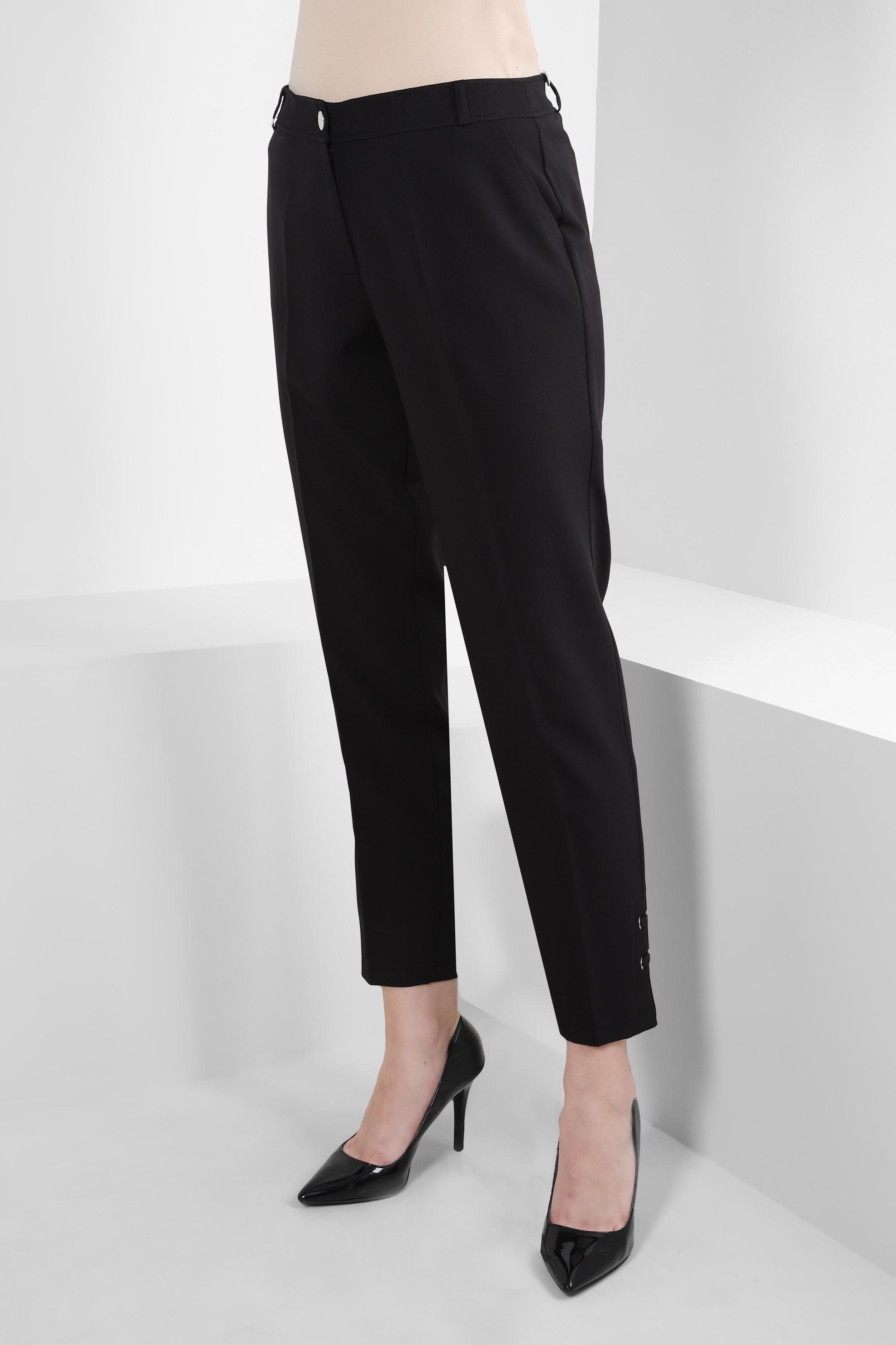 Tesettür giyim SİYAH DAR PAÇA KLASİK PANTOLON 70538