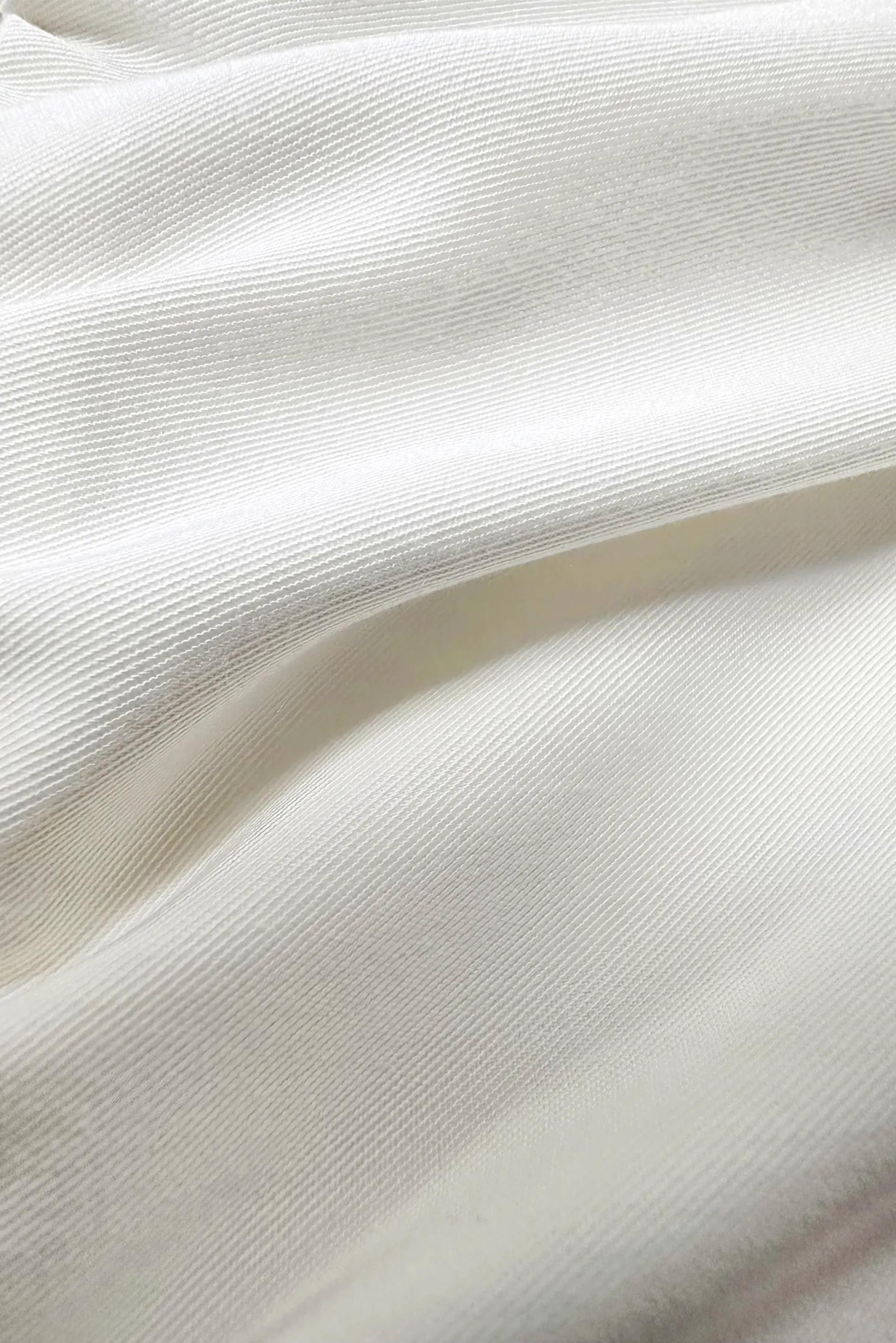 Tesettür giyim BEYAZ DAR PAÇA KLASİK PANTOLON 70538